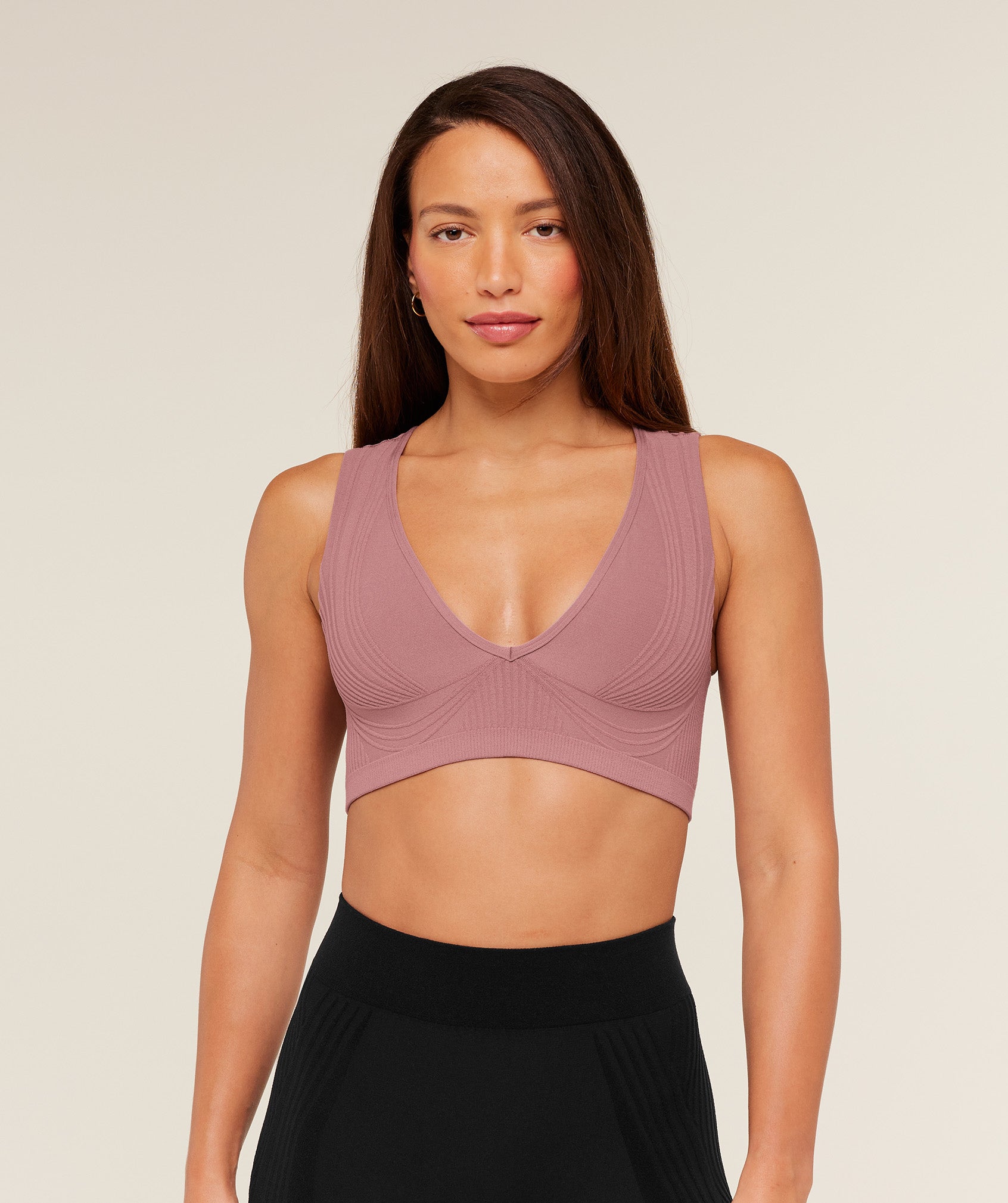 Gymshark Selective Terry Light Support Sports Bra - Calm Pink