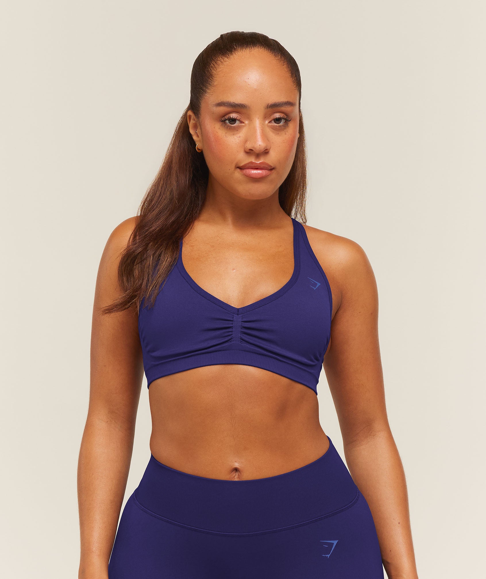 Gymshark Lift Seamless Sports Bra - Indigo Purple