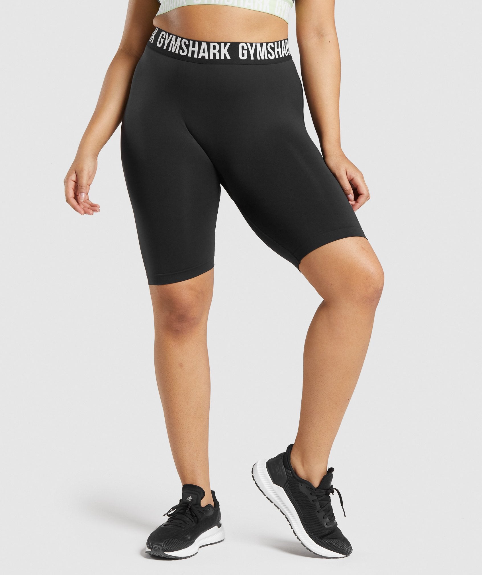 Gymshark Fit Seamless Cycling Shorts - Black