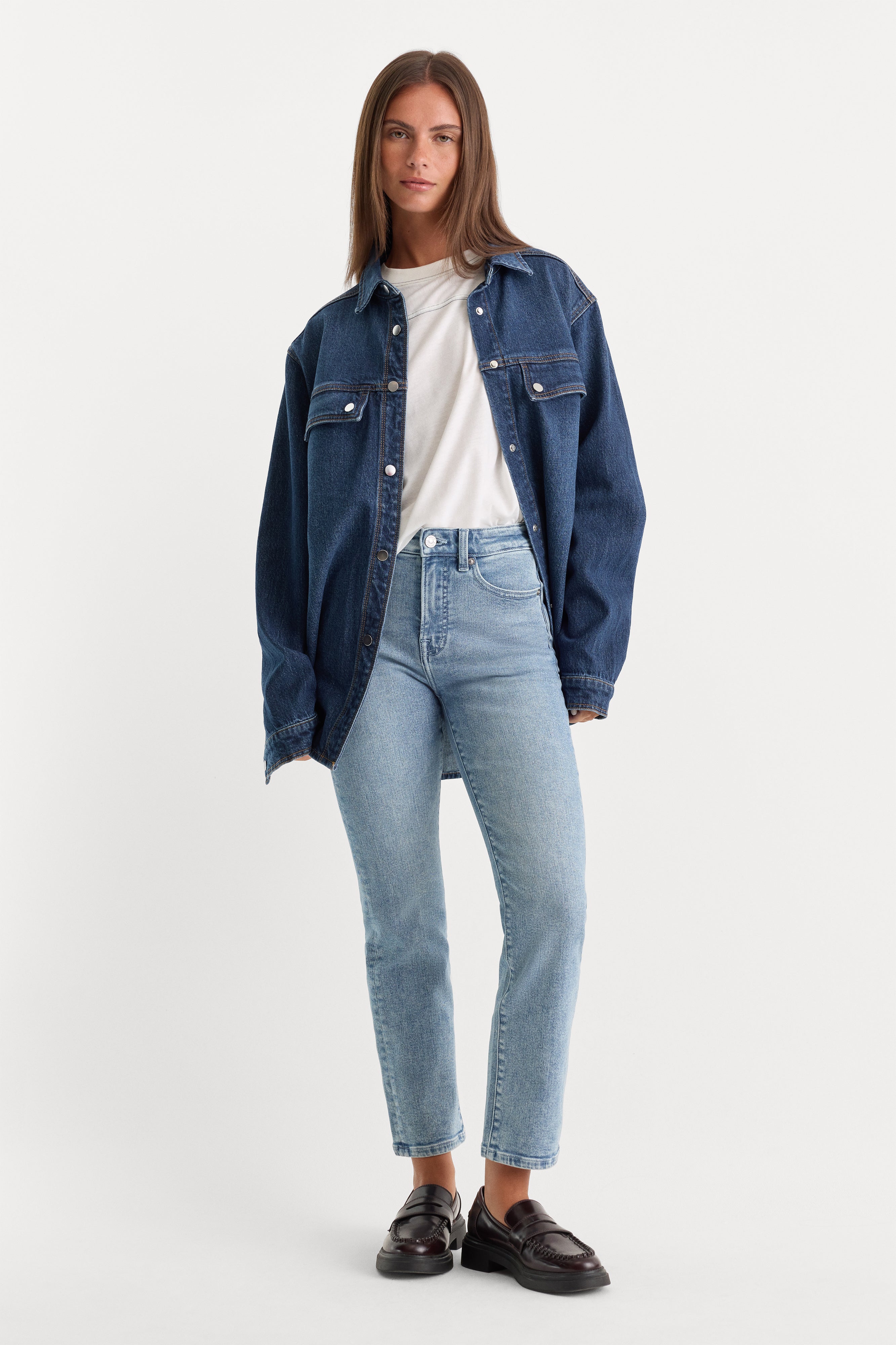 GOOD LEGS STRAIGHT JEANS | INDIGO1154