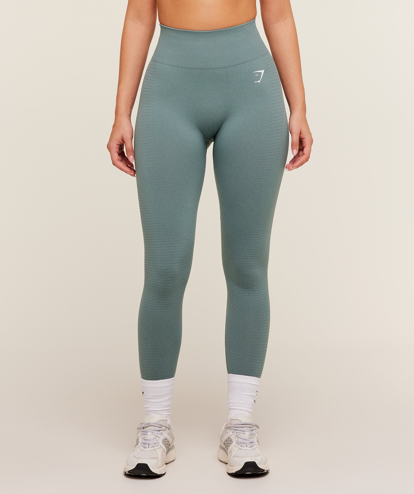 Gymshark Vital Regular Leggings - Celeste Blue/Marl