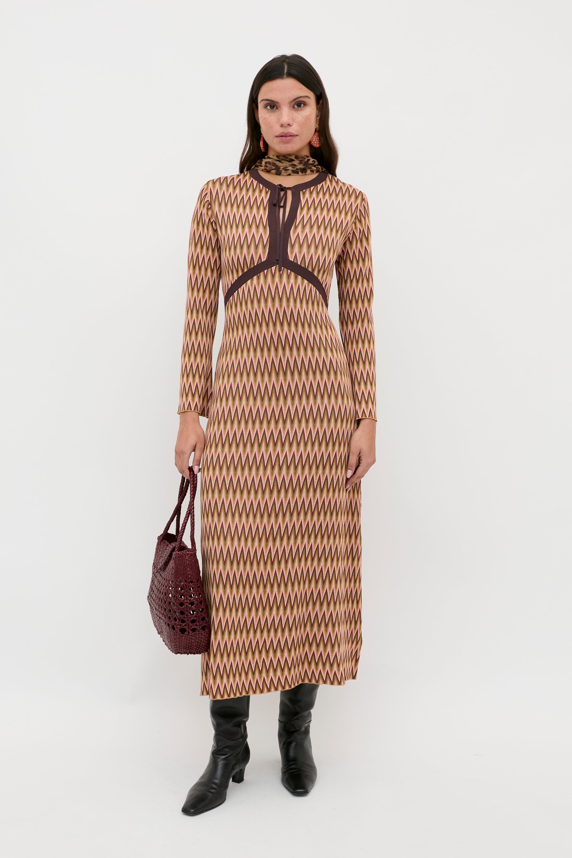Pamela  -  Maeve Jacquard Multi