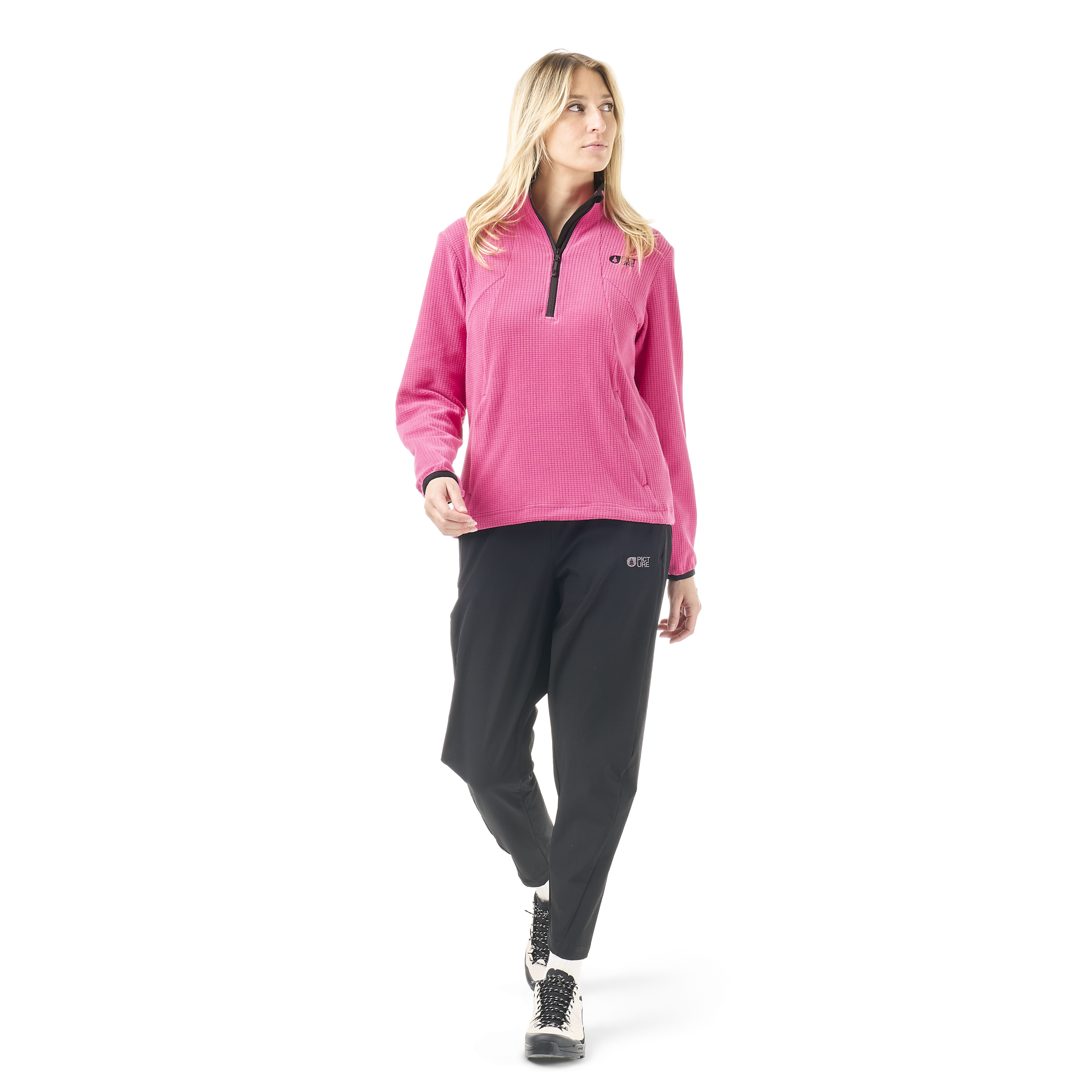 Polaire femme 1/4 zippée WEAVY W GRID