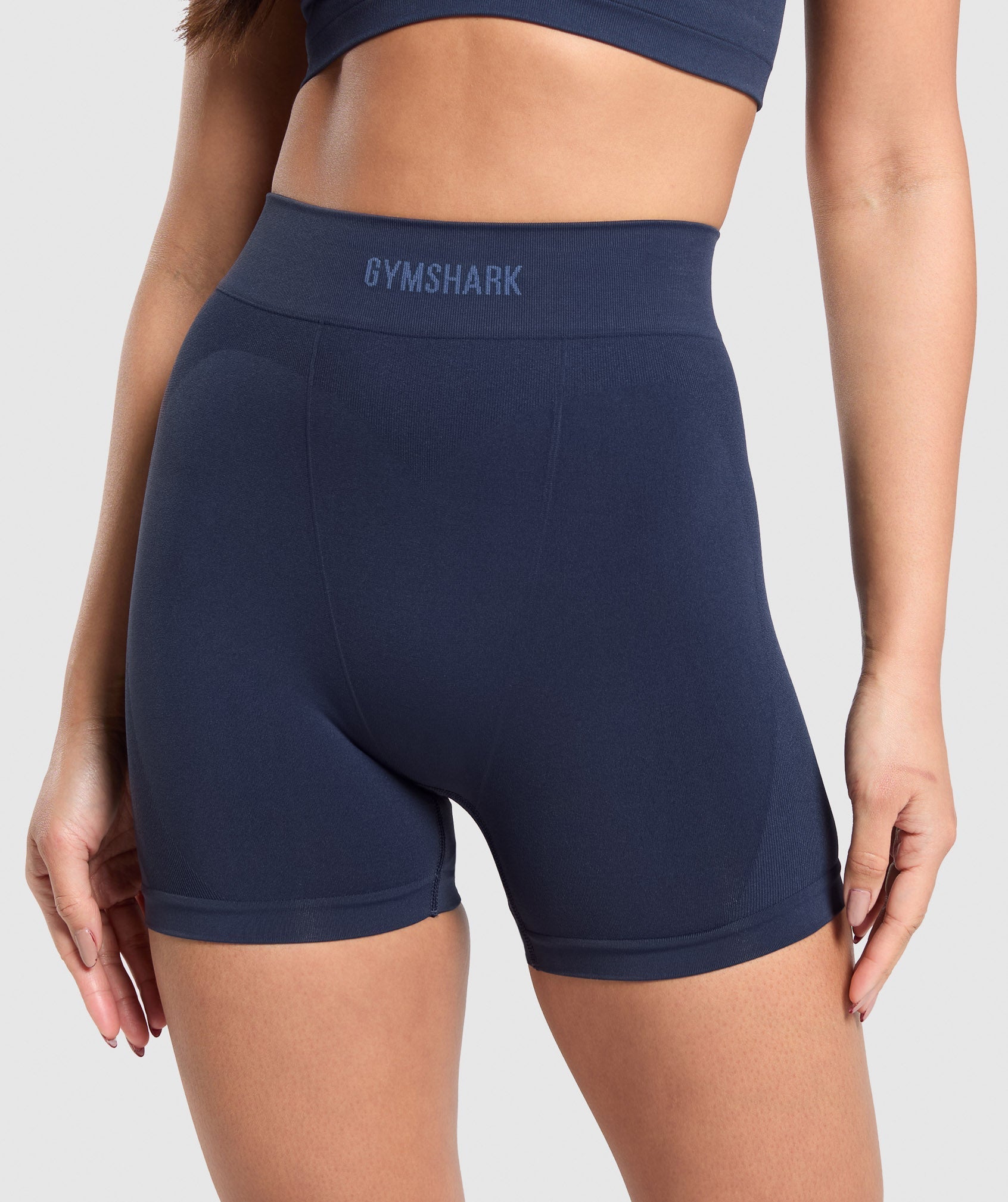 Gymshark Seamless Boxer - Heavy Blue