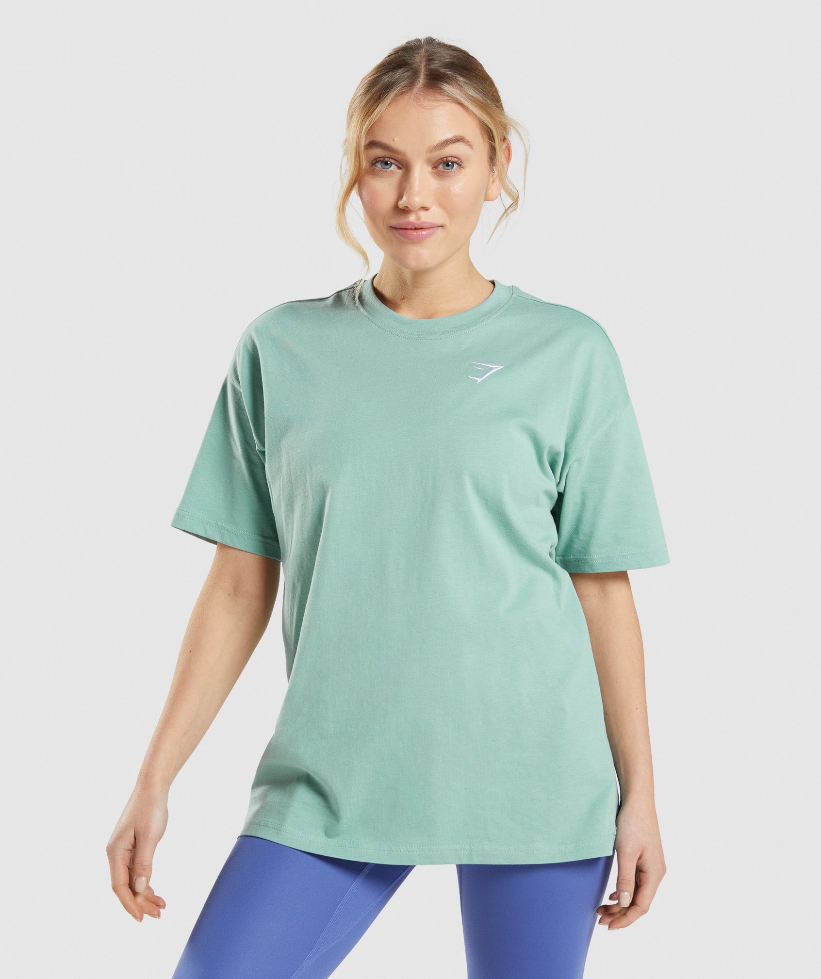 Gymshark Training Oversized T-Shirt  - Maya Blue