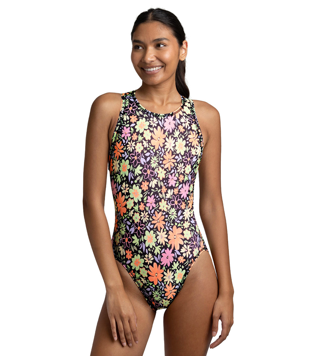 JOLYN Women's Anique Florijoy Water Polo Suit