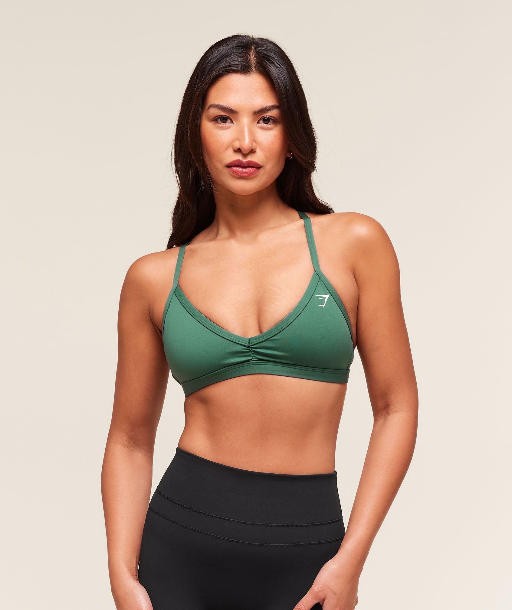 Gymshark Minimal Sports Bra - Lift Green
