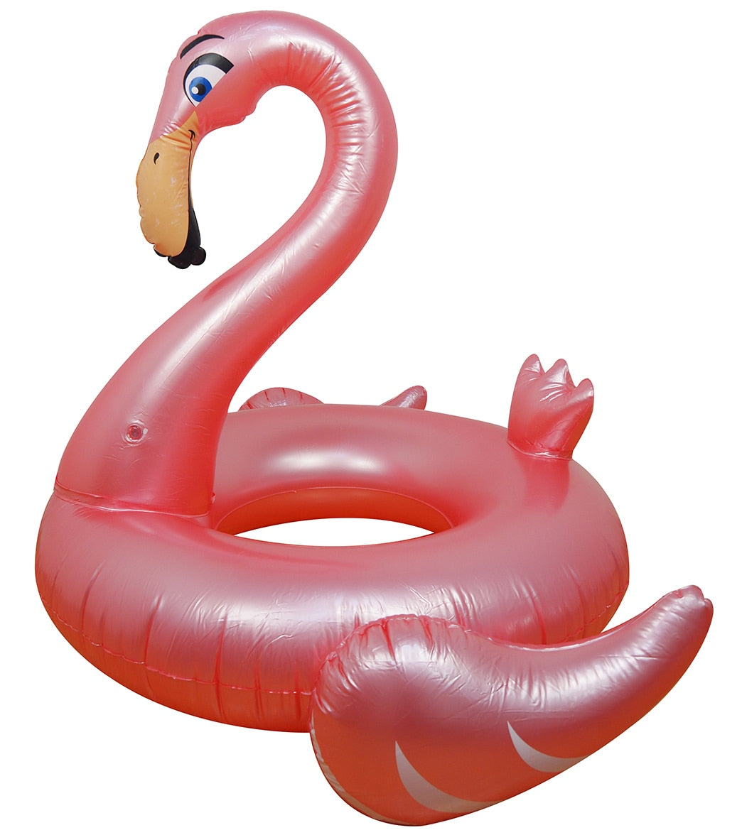 ClubSwim Flamingo Inflatable Pool Swim Float Tube 58"