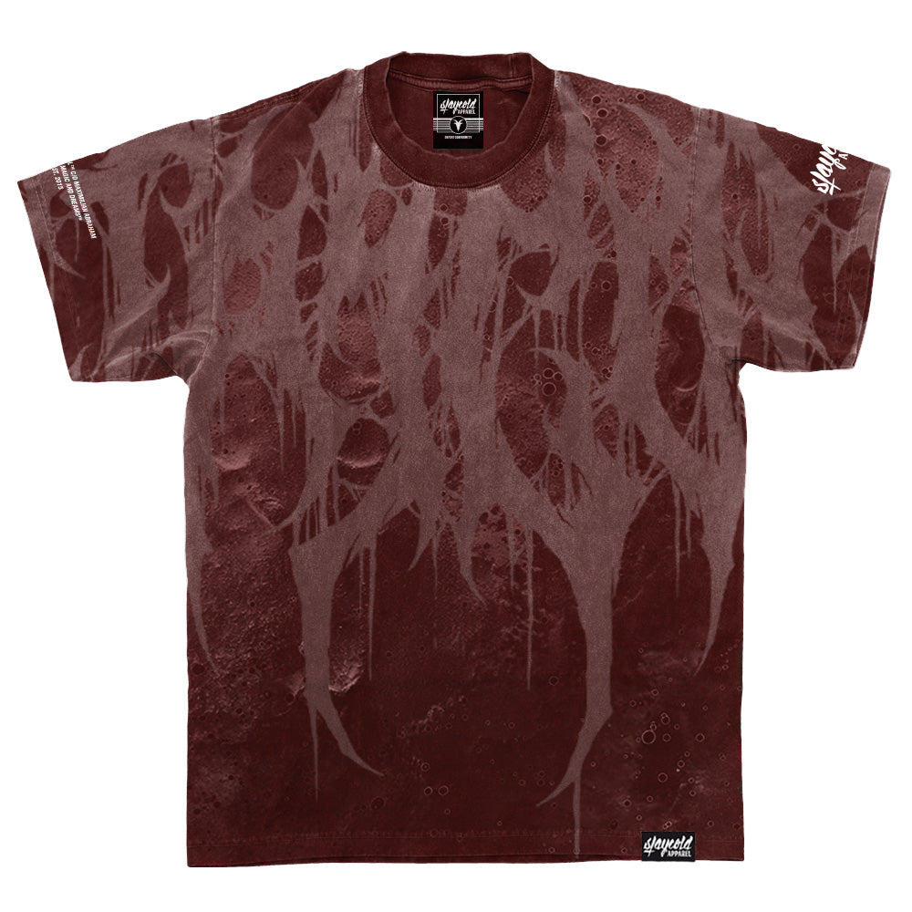 Grimfall (Rusty Red) - Heavy Oversized T-Shirt (250GSM)