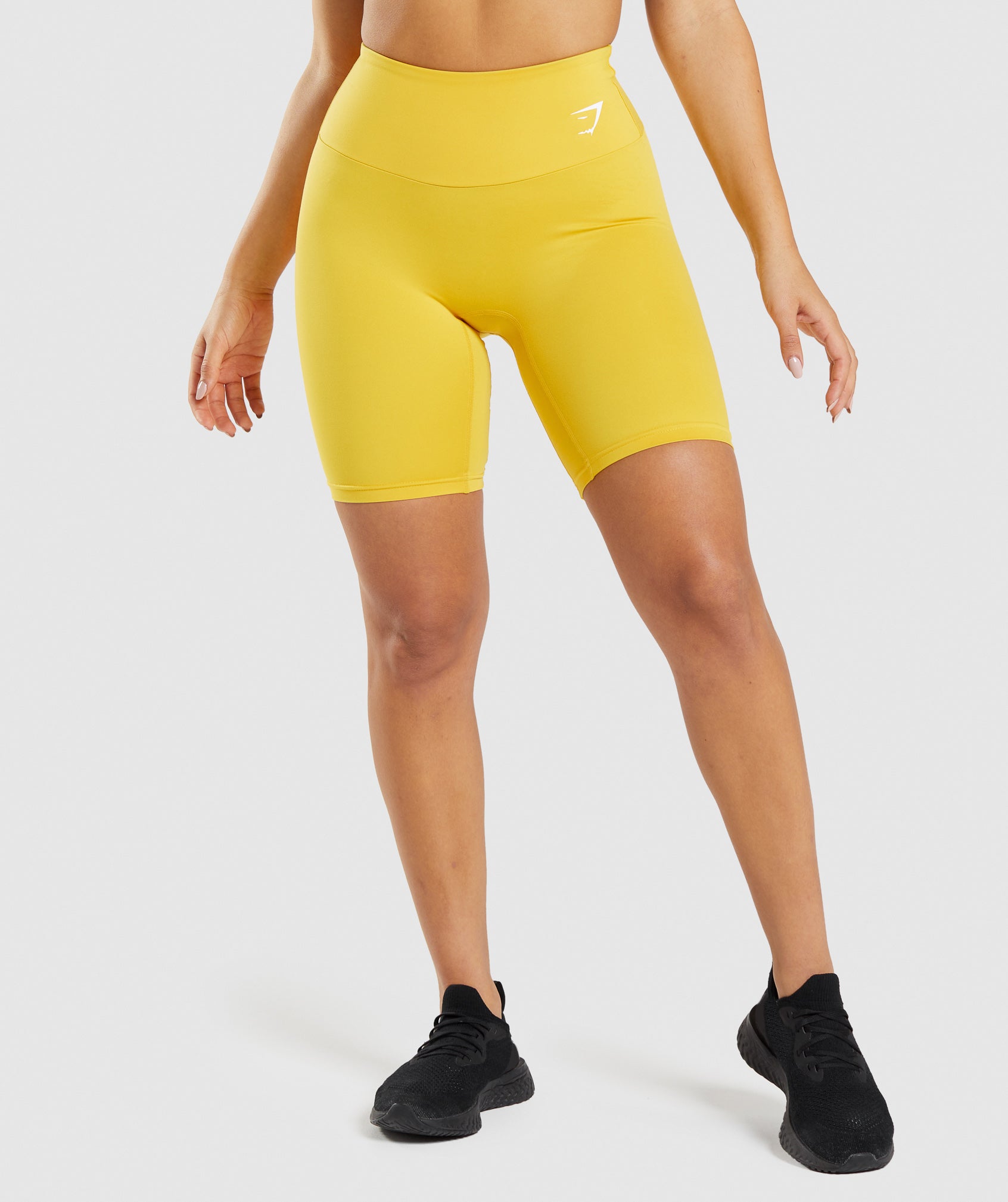 Gymshark Training Cycling Shorts - Medallion Yellow