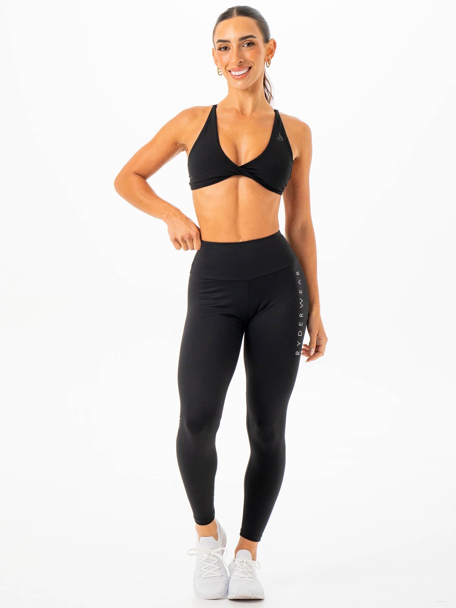 Staples Scrunch Bum Leggings - Black