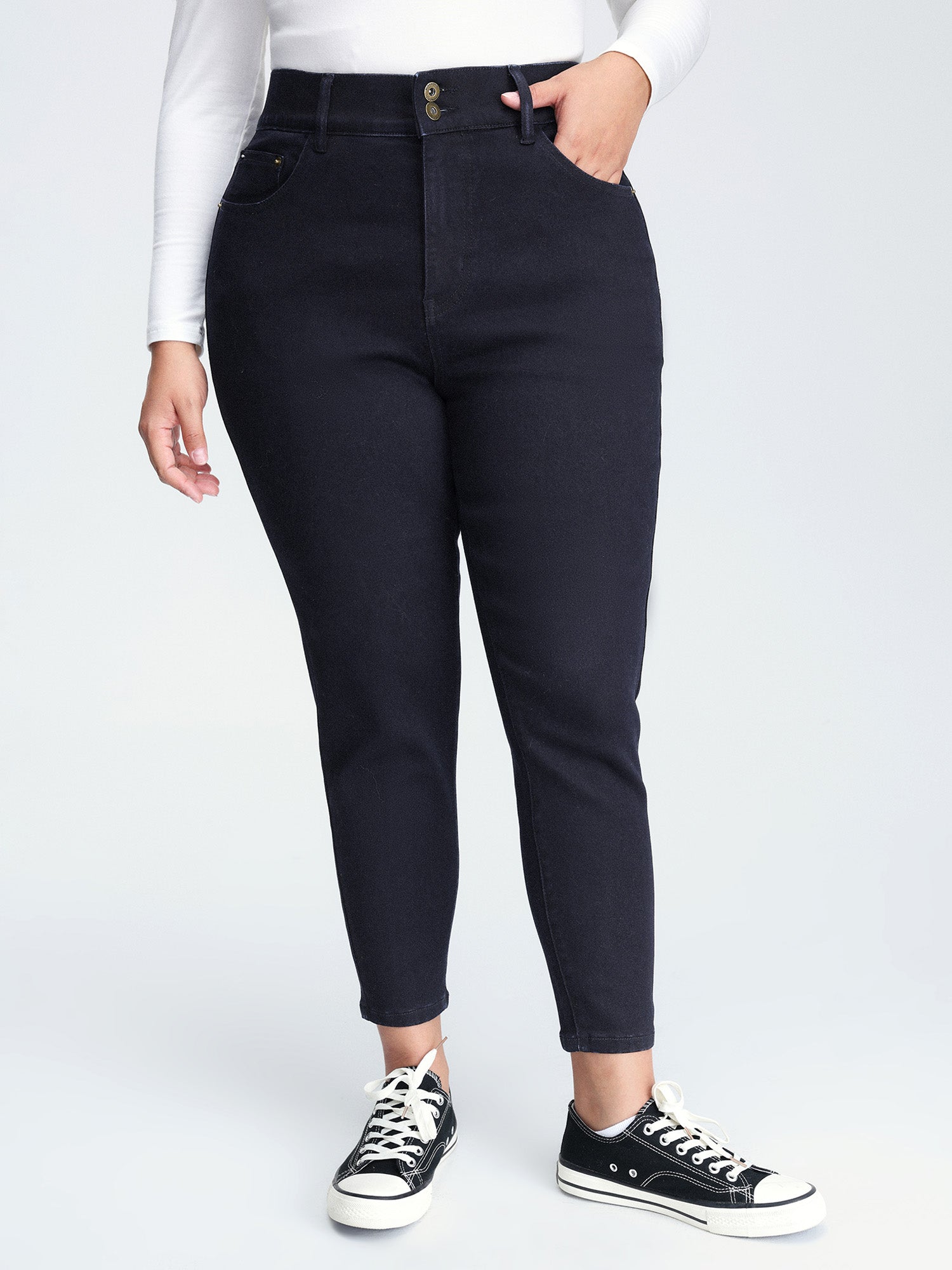 Supersoft Butt-Lifting Stretchy Skinny-Fit Jeans