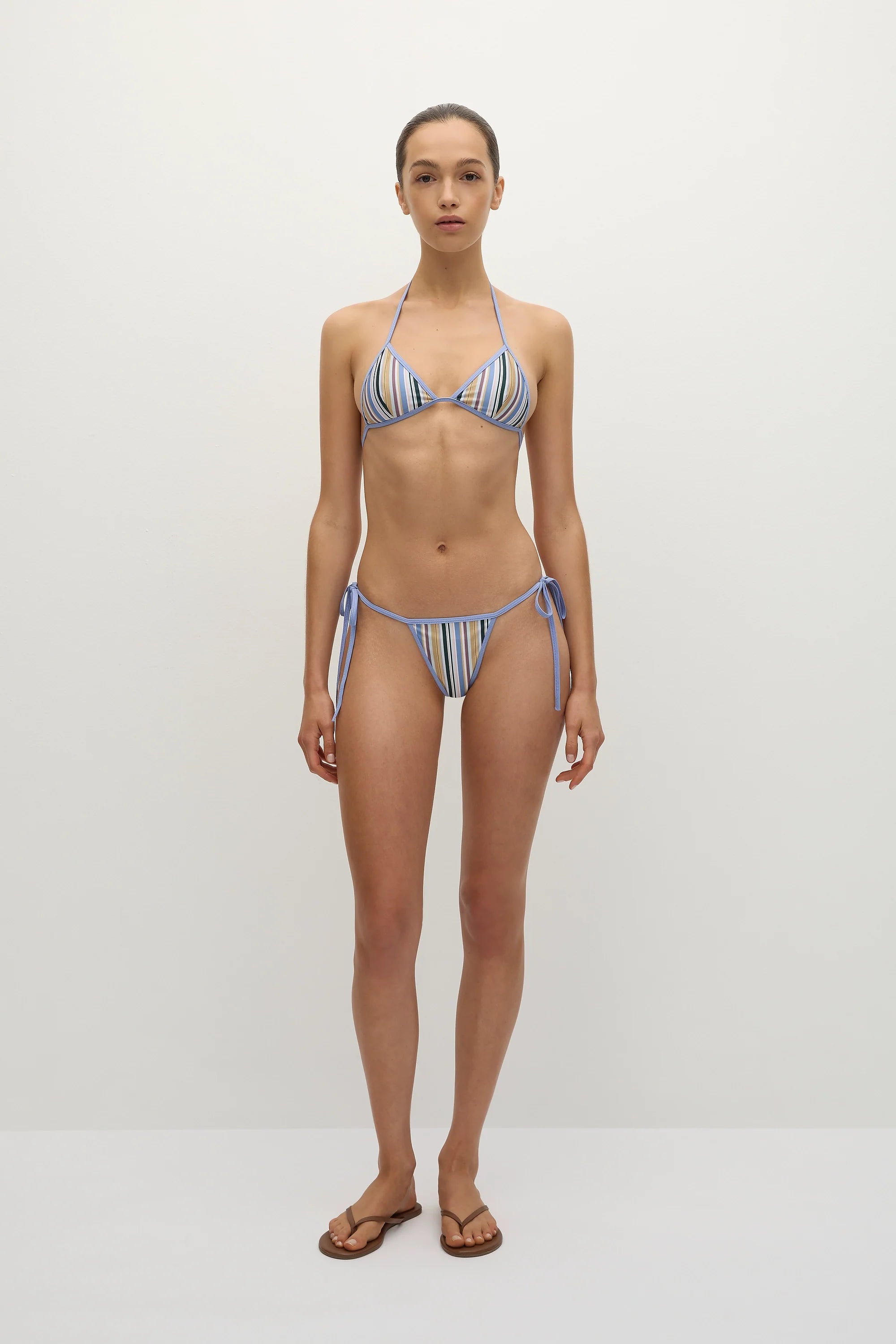 Adra Bikini Bottom Sifnos Stripe - Final Sale