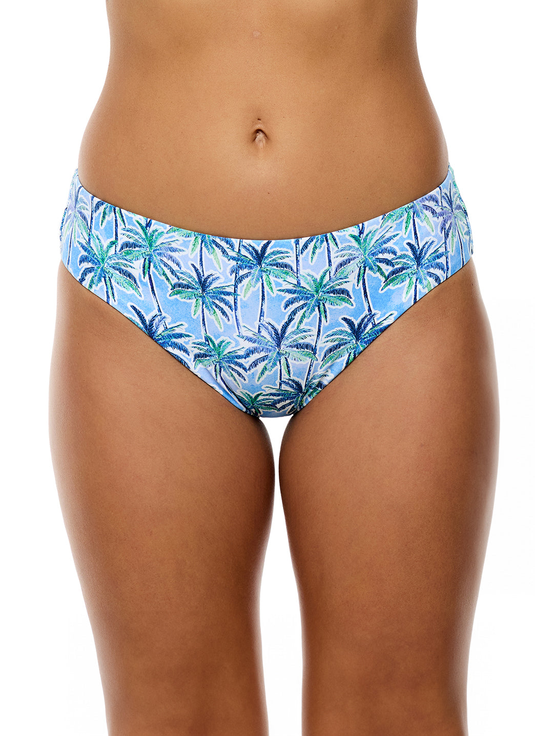 Next by Athena Women's Oasis Shoreside Midrise Retro Bikini Bottom