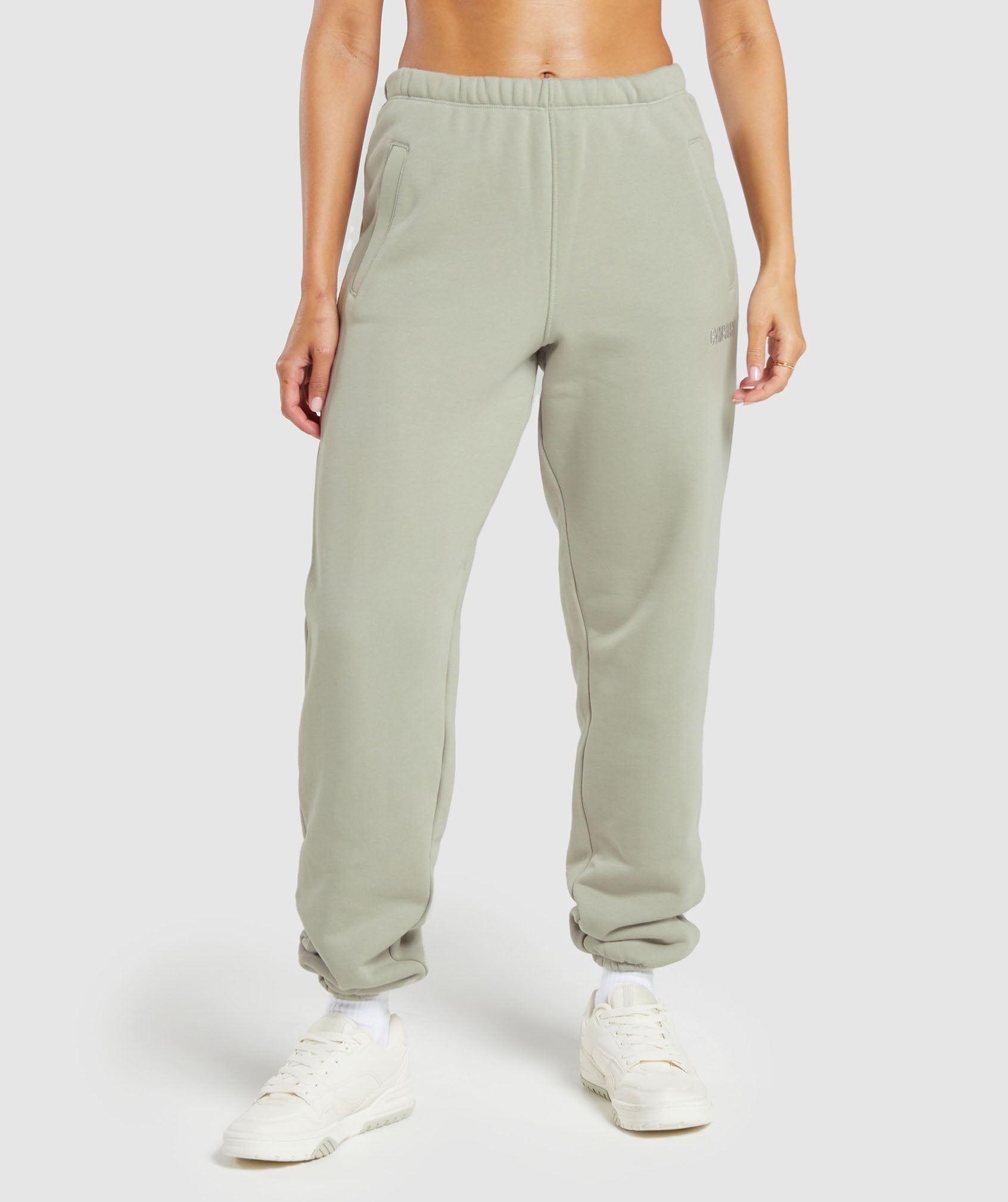 Gymshark Loopback Sweat Jogger - Stone Grey