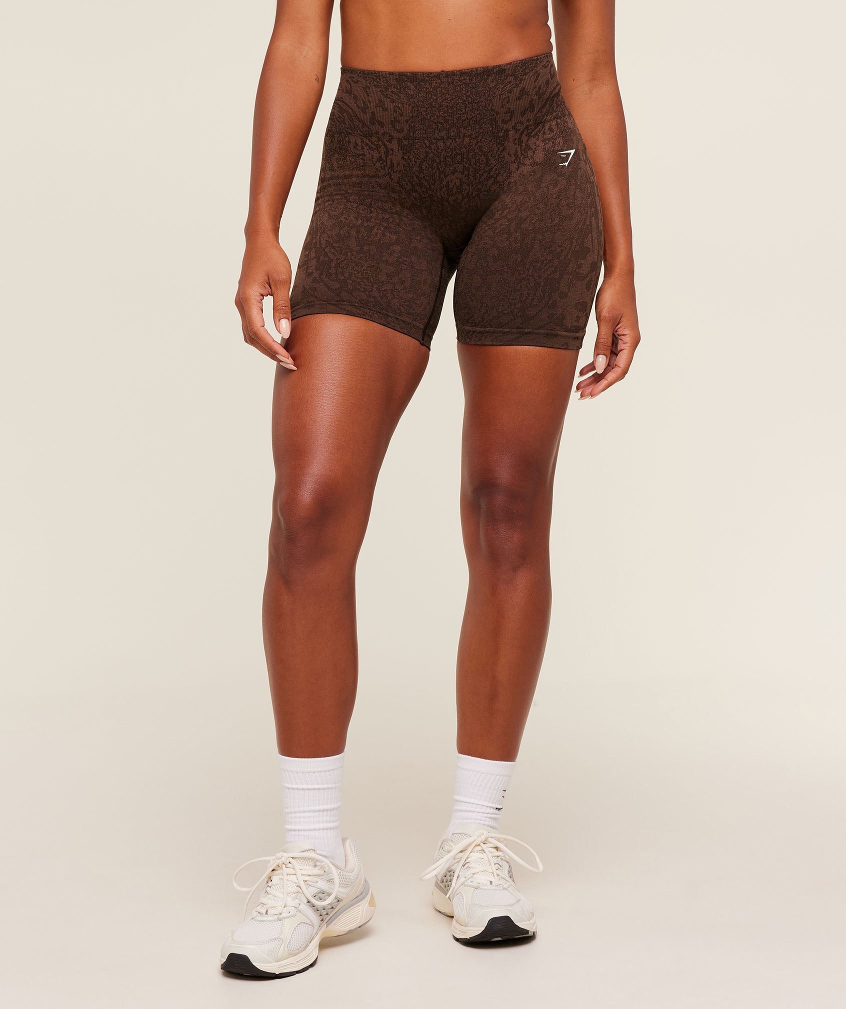 Gymshark Adapt Animal Shorts - Archive Brown/Soft Brown