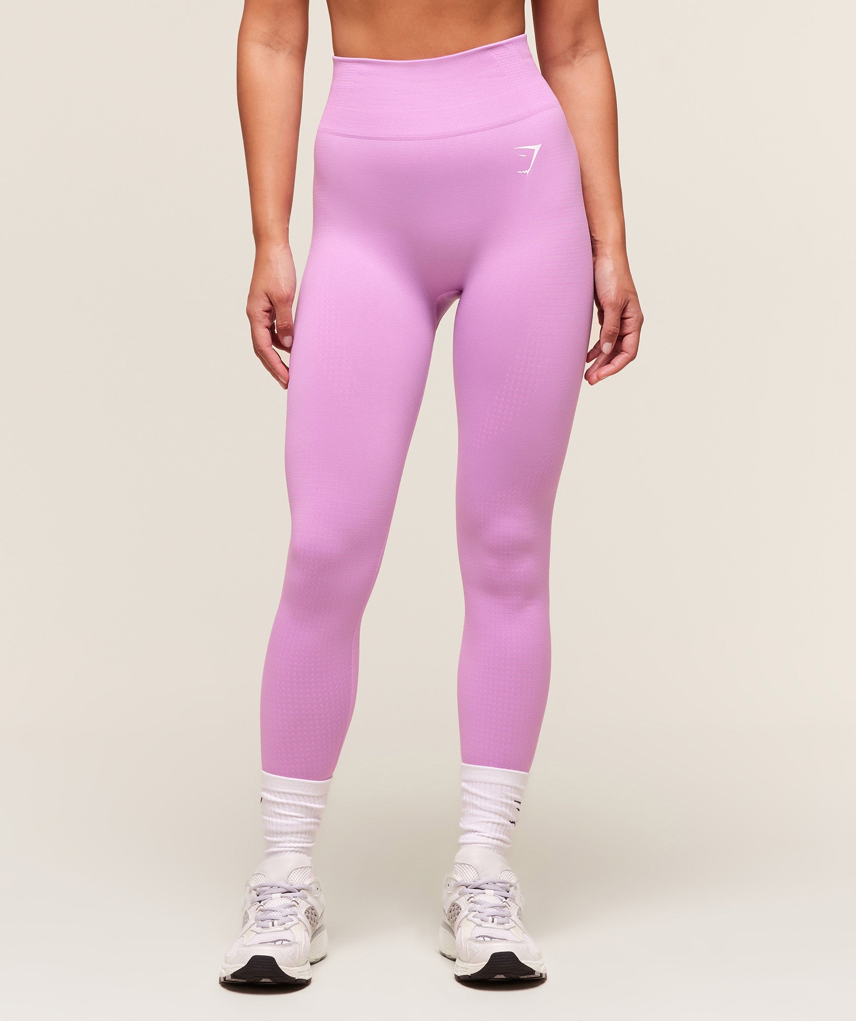 Gymshark Vital Regular Leggings - Sour Pink/Marl