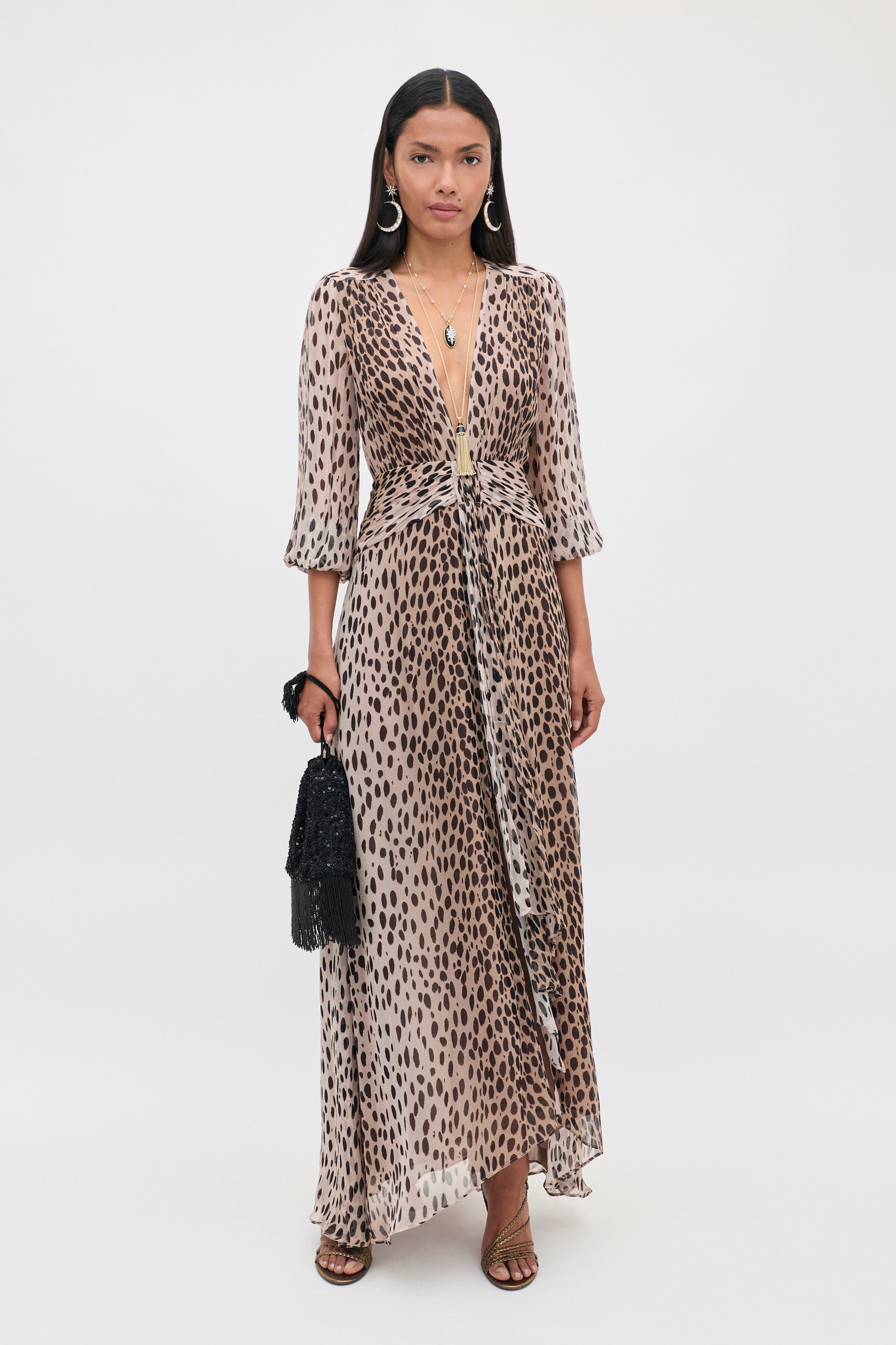 Meera - Antelope Spot Black