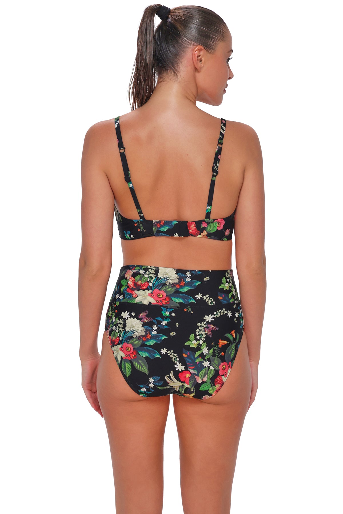 Sunsets Fleur Noire Hannah High Waist Bottom