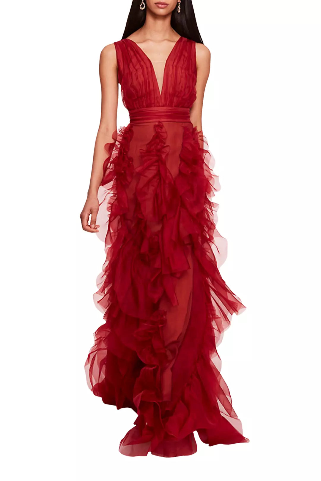 Matte Organza Gown