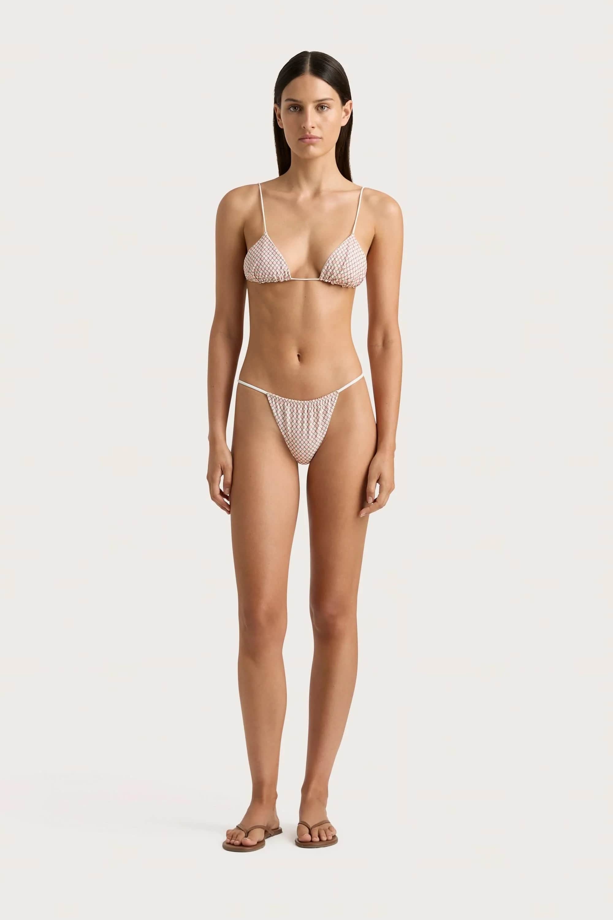 Elea Bikini Top Oliander Blush - Final Sale