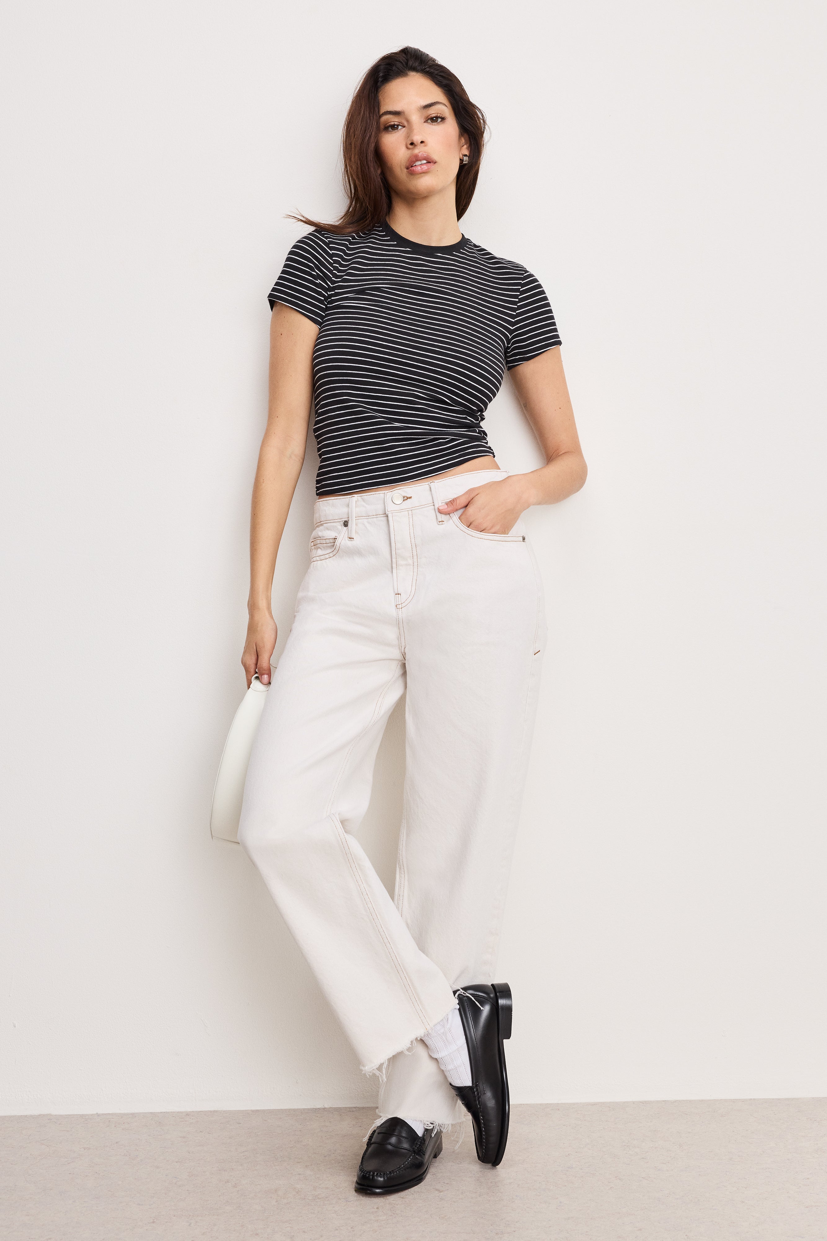 GOOD RELAXED STRAIGHT JEANS | PEARL001