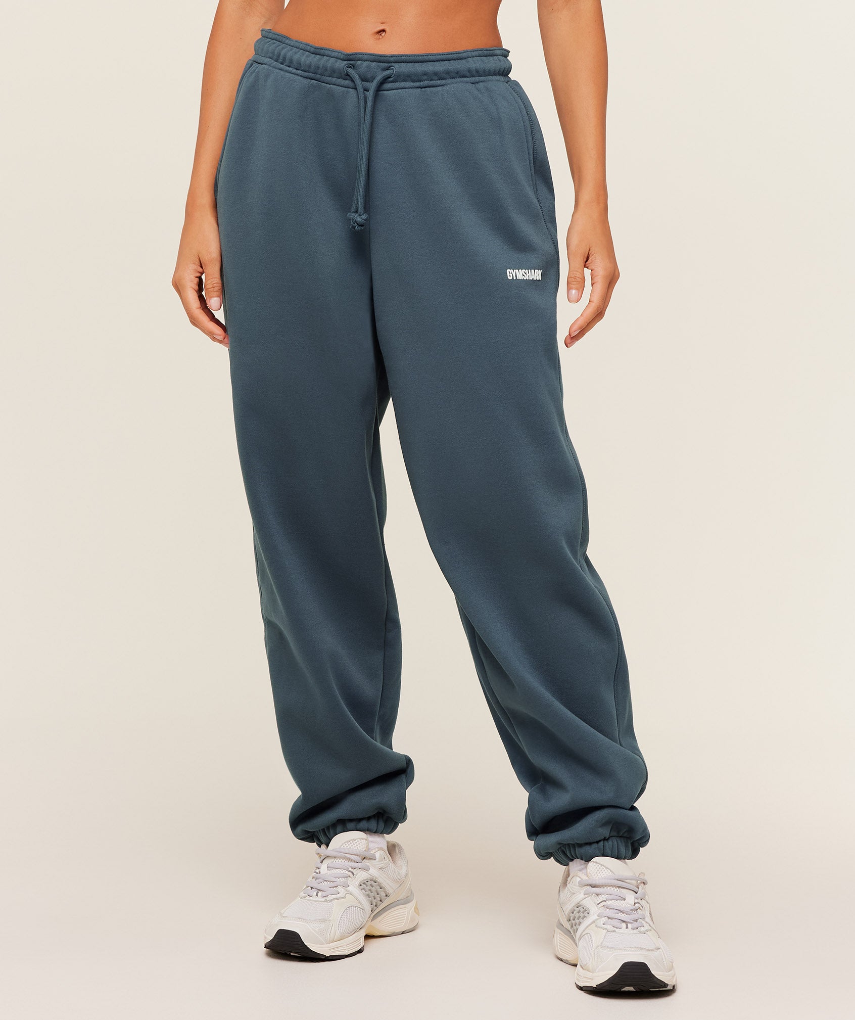 Gymshark Cosy Luxe Cuffed Joggers - Stealth Blue