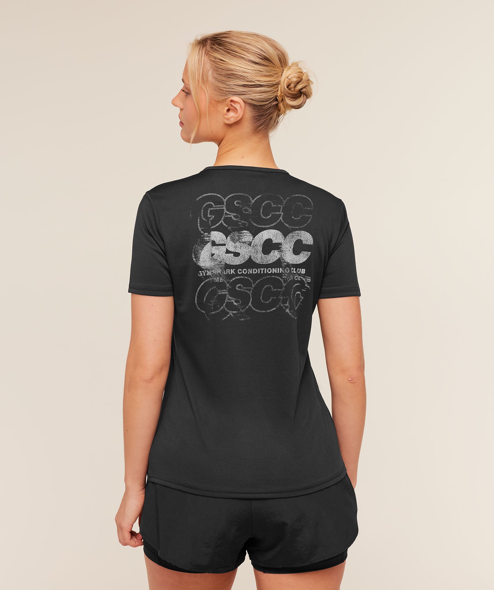 Gymshark Graphic Short Sleeve T-Shirt - Black