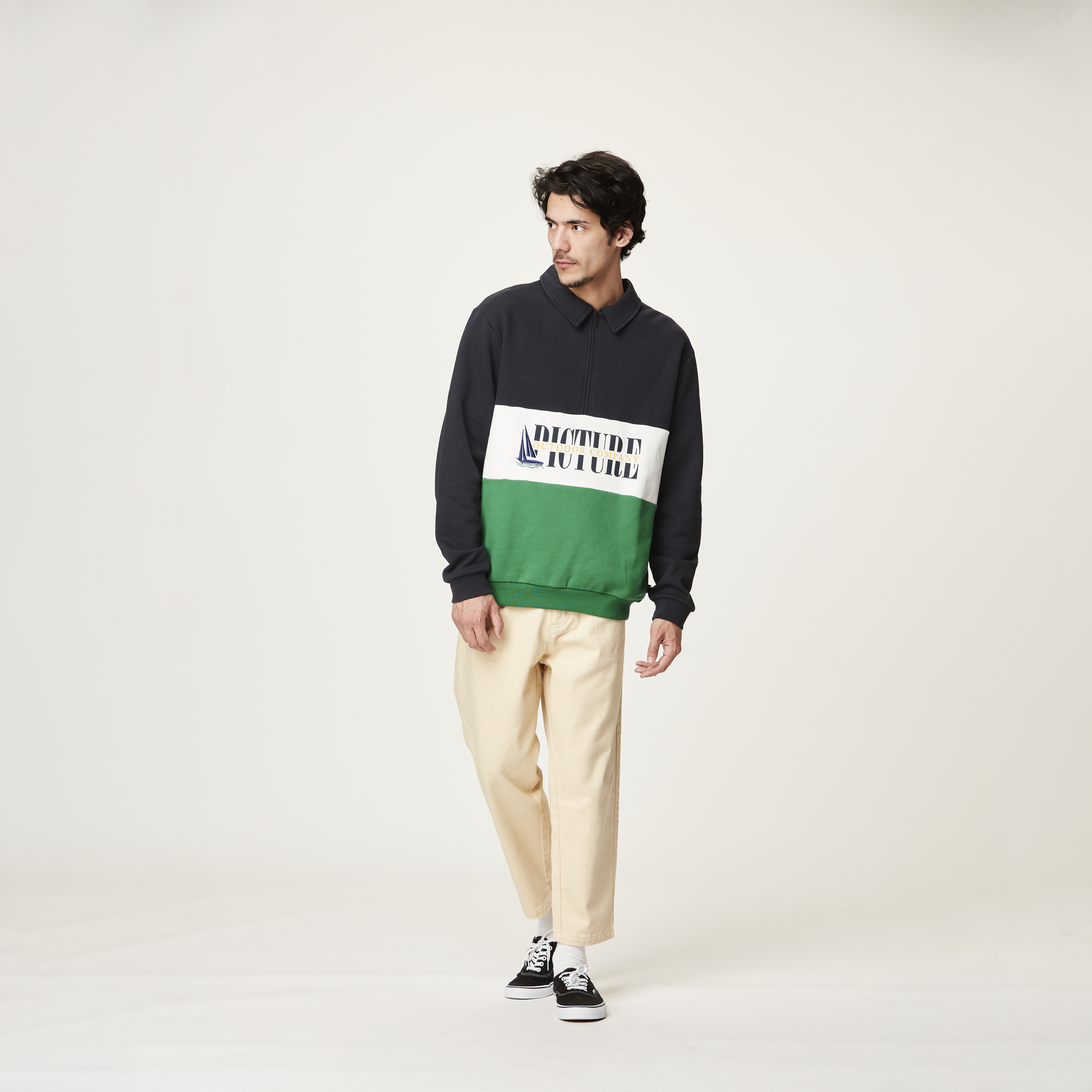 Sweat zippé homme CARAWA