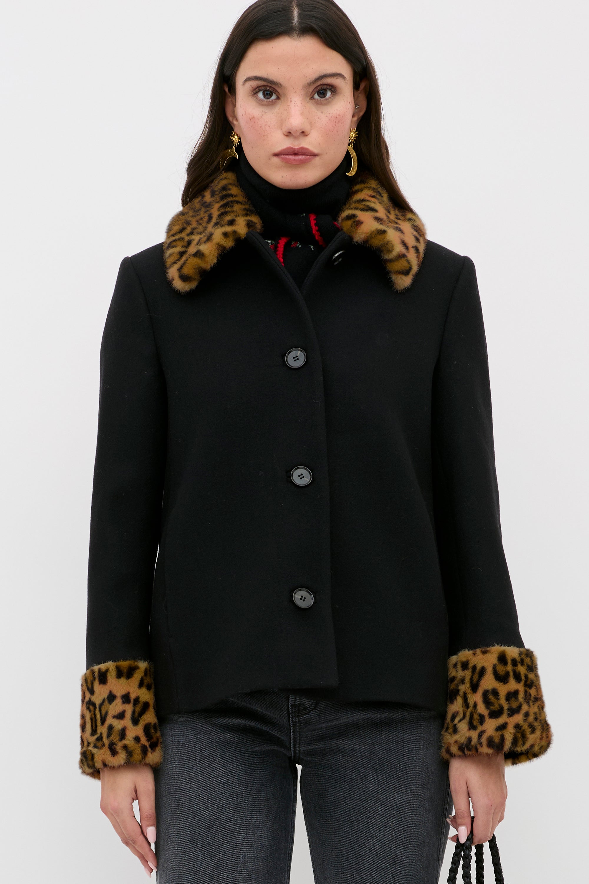 Aldith  -  Marla Leopard Black