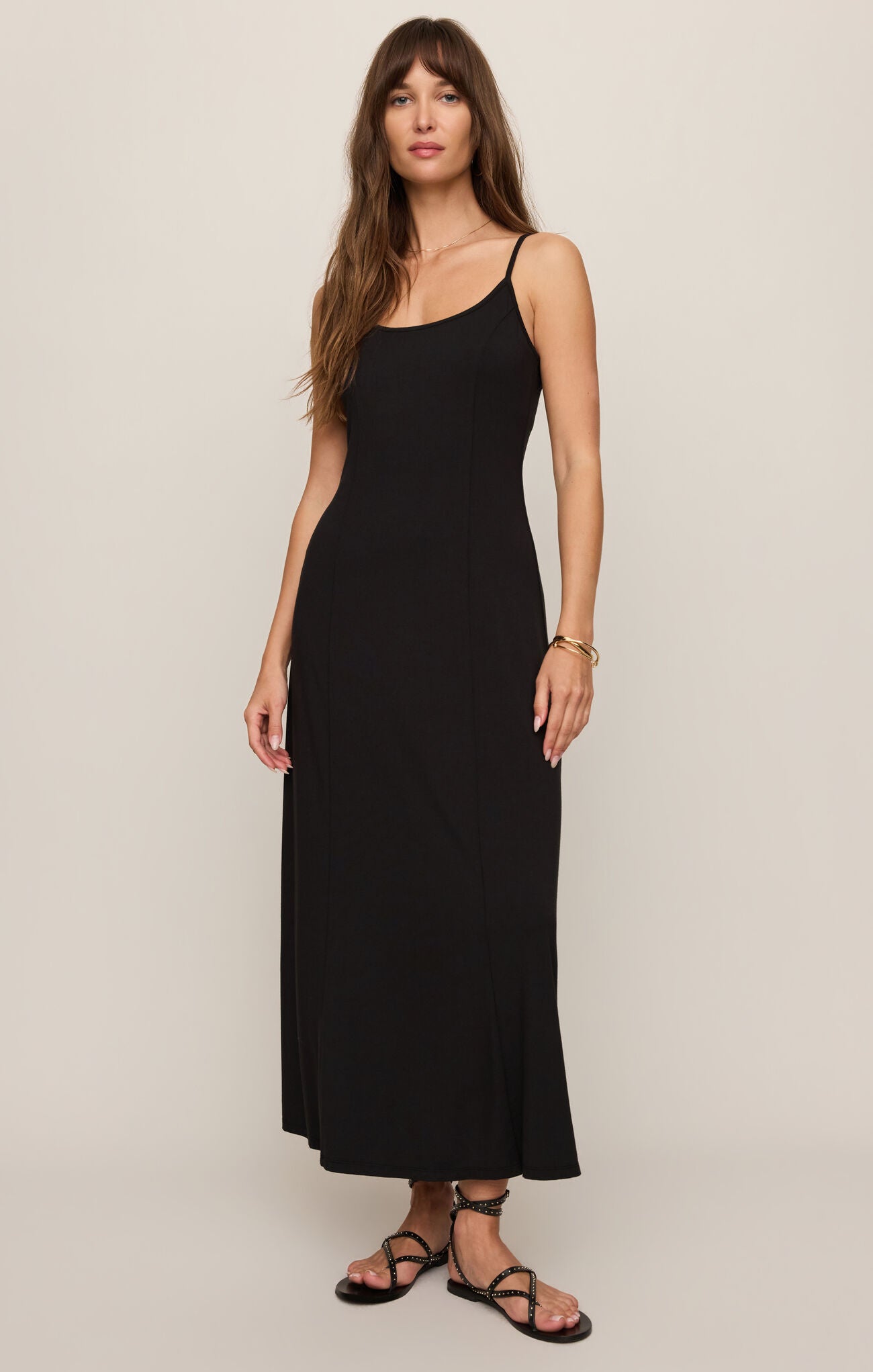 Z Supply Black Charisma Midi Dress