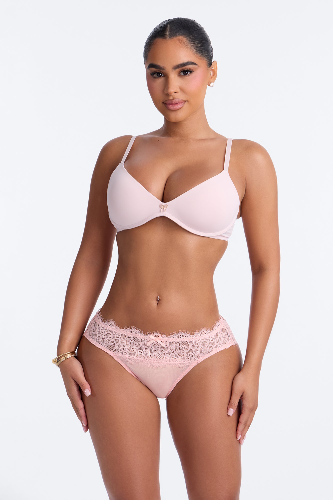 Kiss Me Slowly Cut Out Back Panty - White