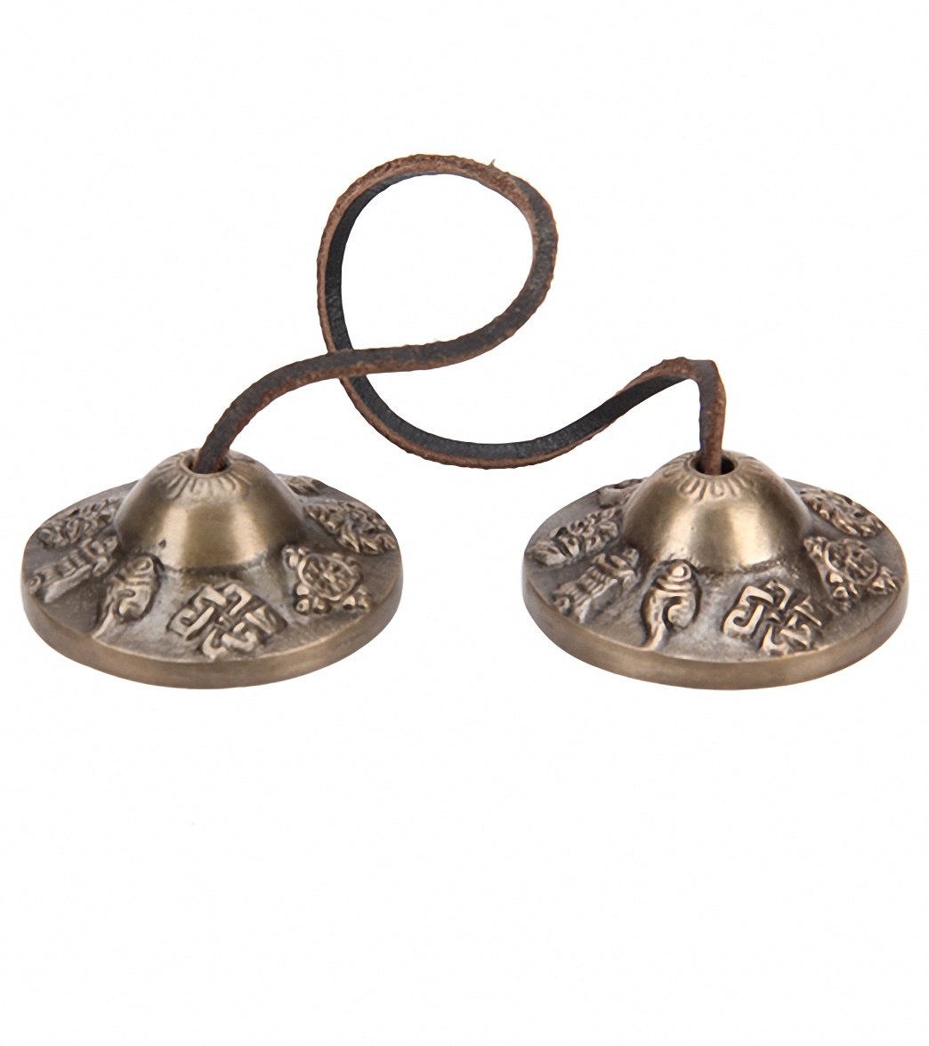 Sacred Space Small Auspicious Symbol Tibet Gong Tingsha Cymbals