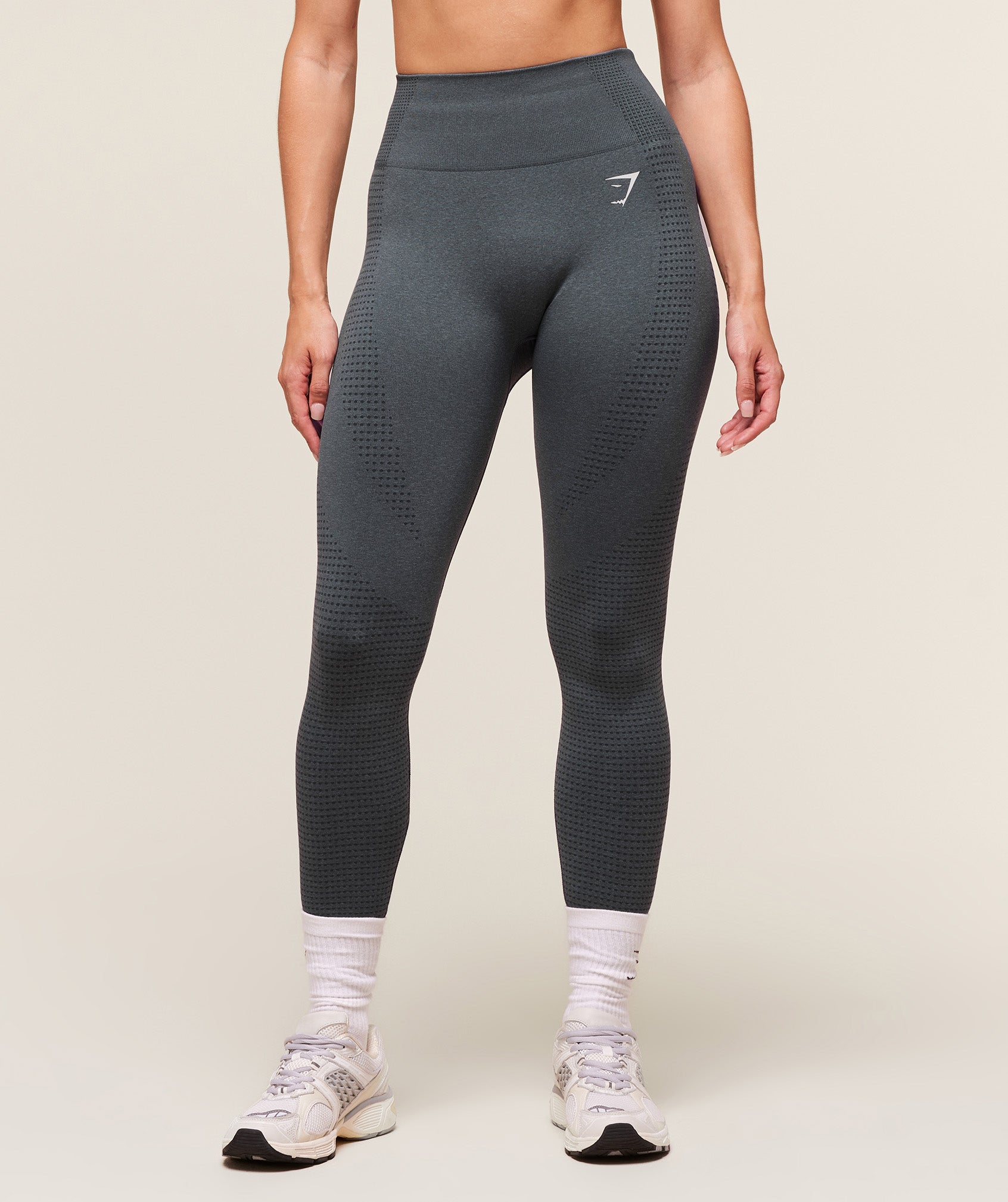 Gymshark Vital Regular Leggings - Strong Grey/ Marl