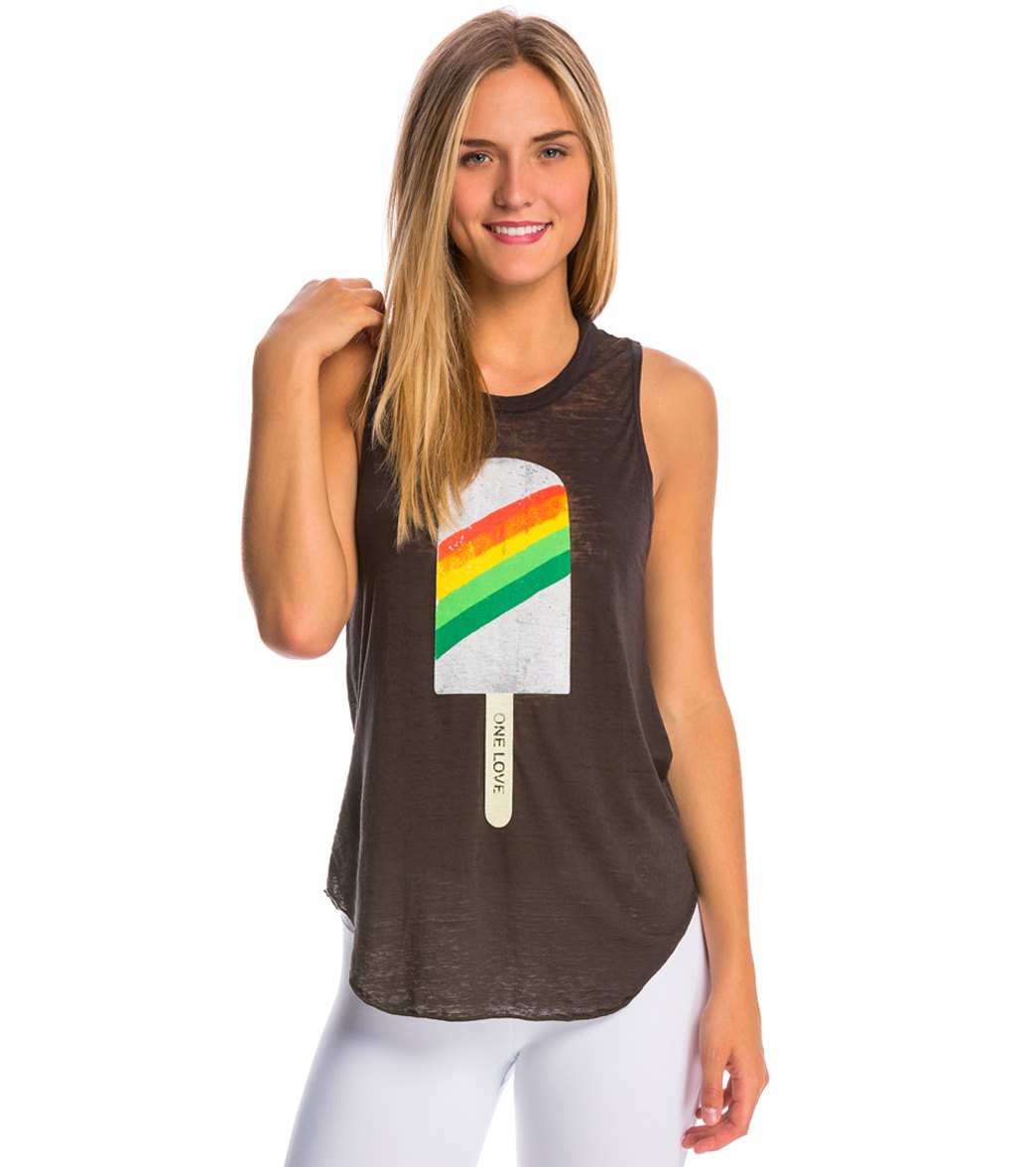 Chaser Rasta Popsicle Yoga Shirt