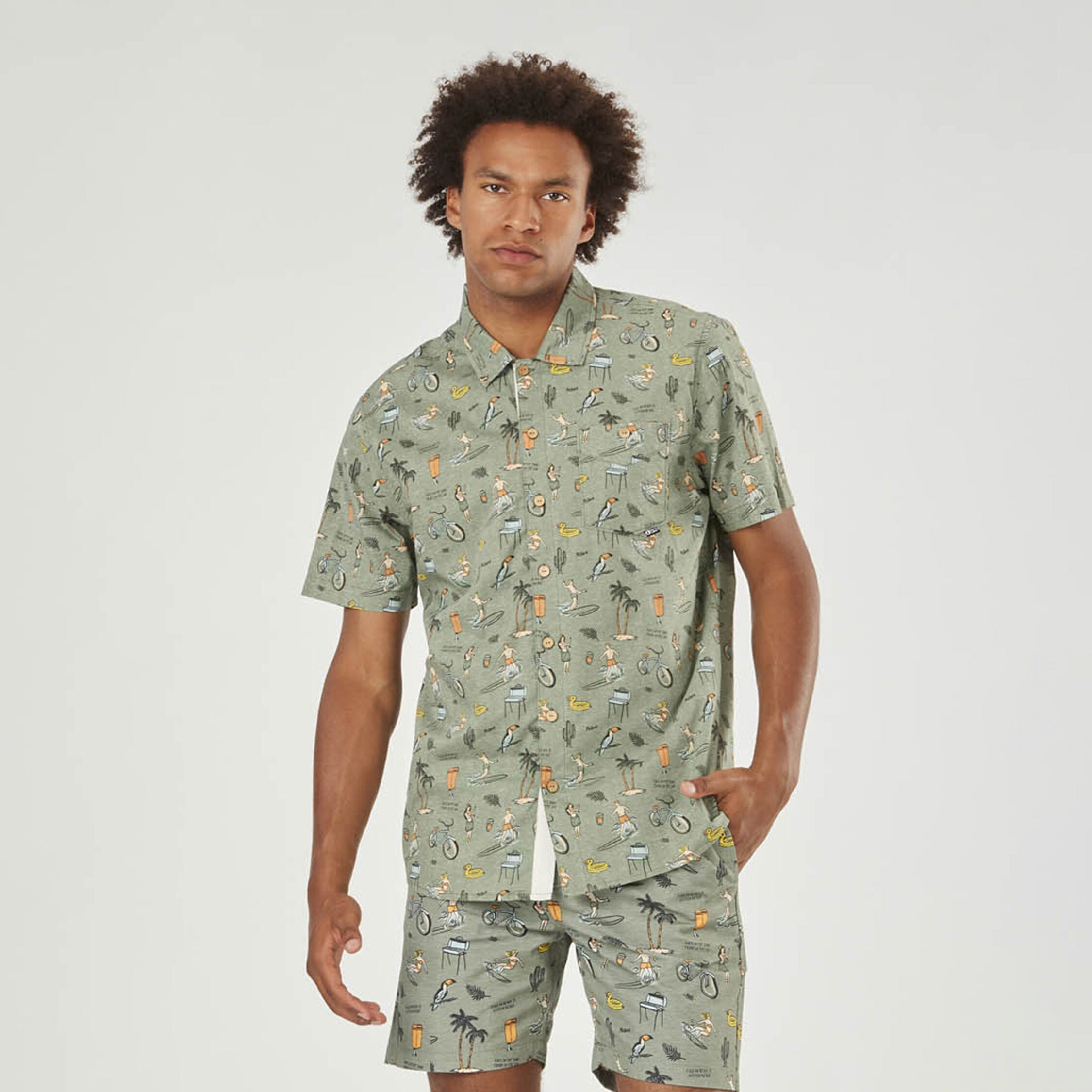 Chemise à manches courtes homme MATAIKONA SS
