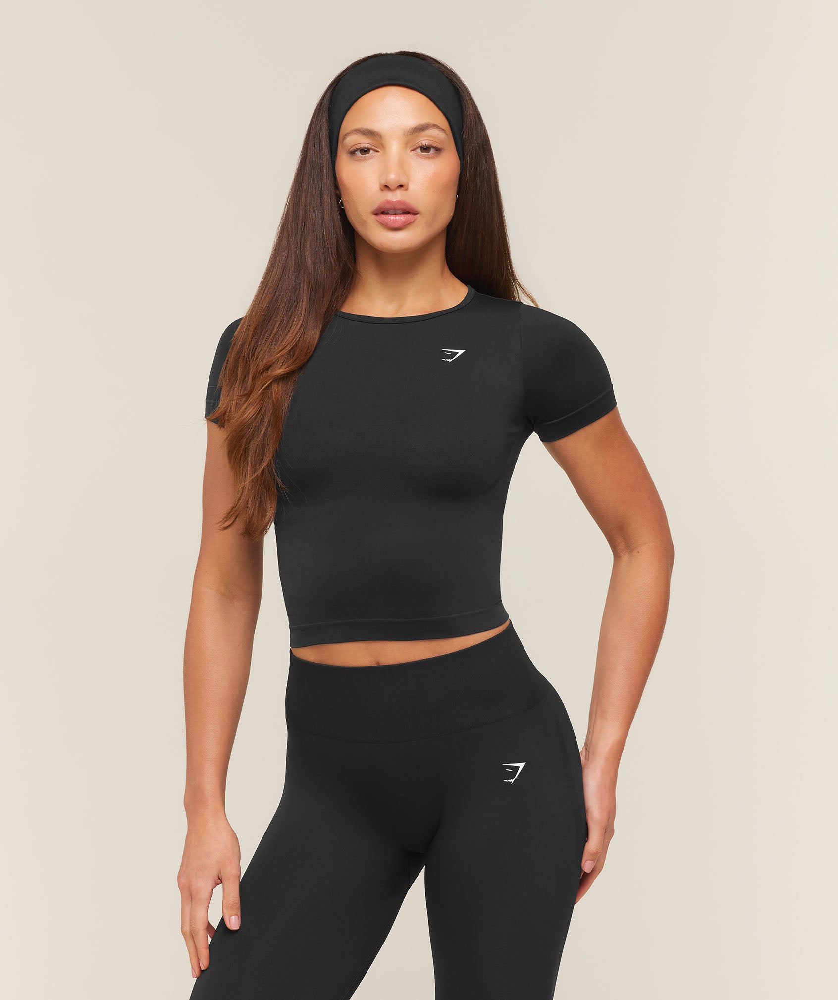 Gymshark Everyday Seamless Short Sleeve Top - Black