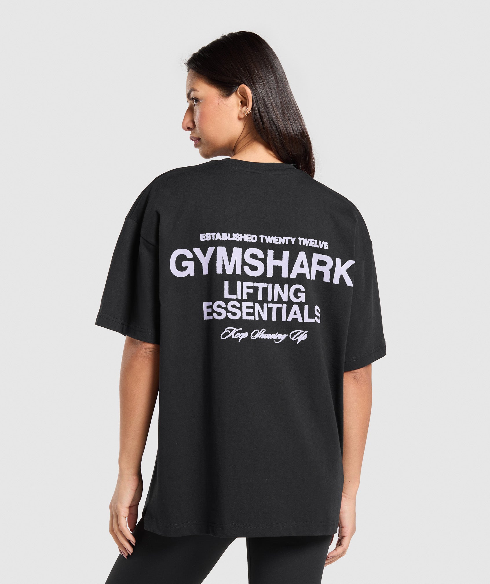 Gymshark EST 2012 Graphic T-Shirt - Black