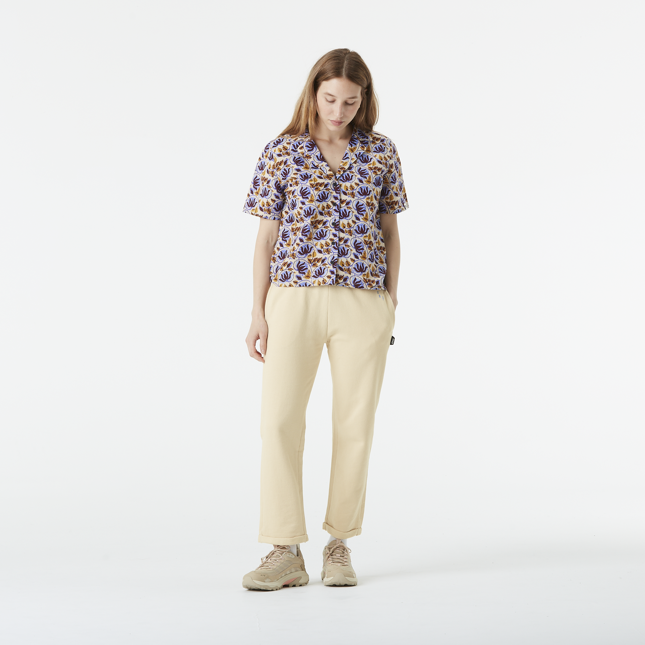 Chemise à manches courtes femme KINTHA PRINTED