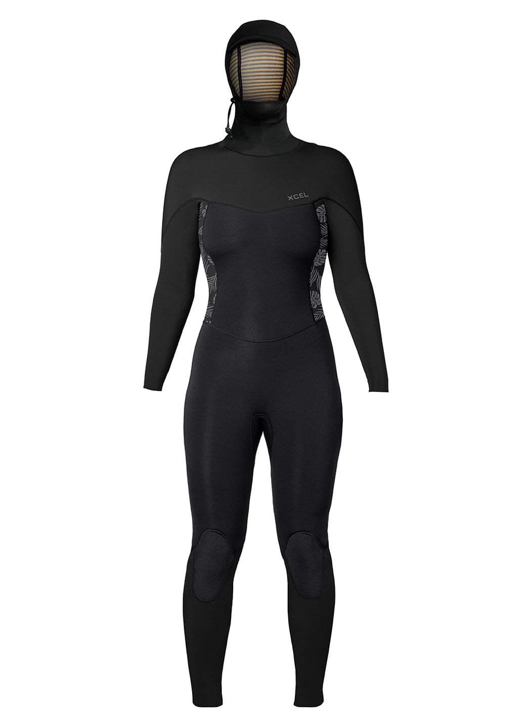 Xcel Women's 5/4mm Axis Hooded Chest Zip Full Wetsuit