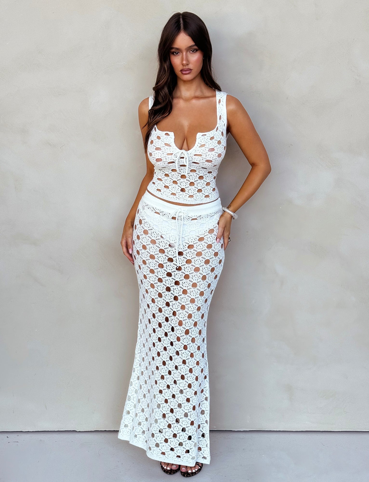 KINCADE SKIRT - WHITE