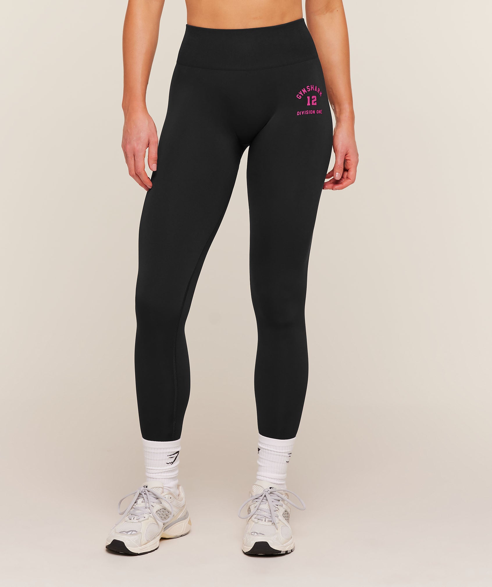 Gymshark Everyday Seamless Graphic Leggings - Black