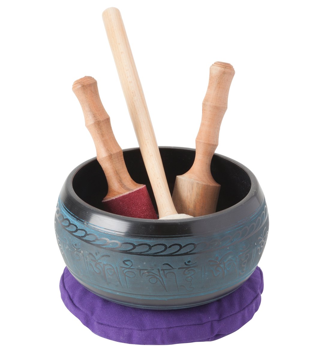 Sacred Space Xl Healing Grade D Chakra Tibetan Singing Bowl 8.5" #D1177
