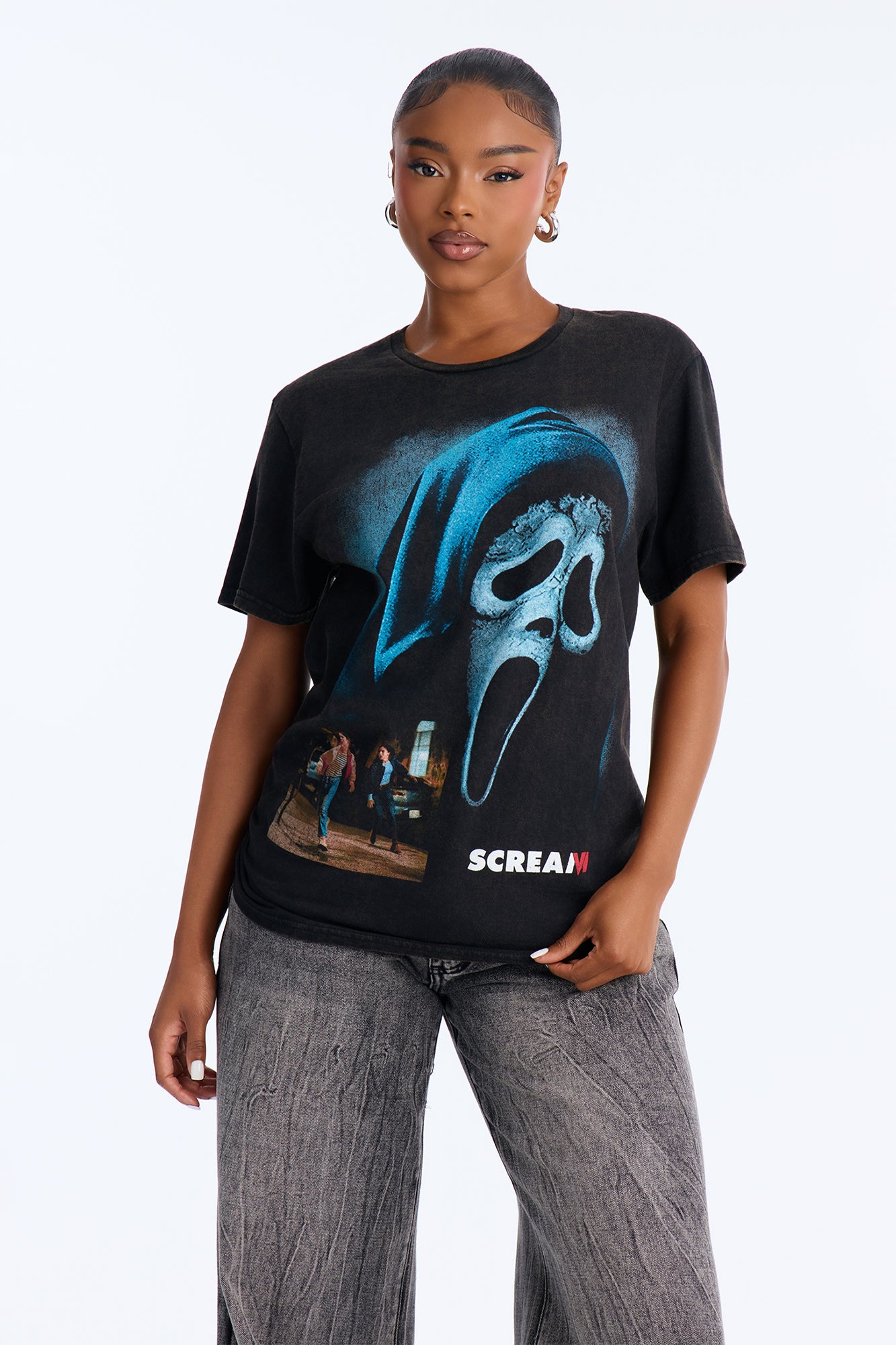 Scream Ghostface Classic Tee - Black