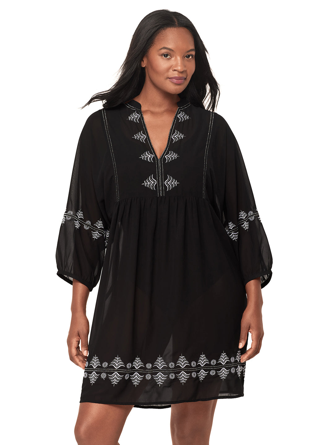 Miraclesuit Women's Solid Beach Dress Cover Up