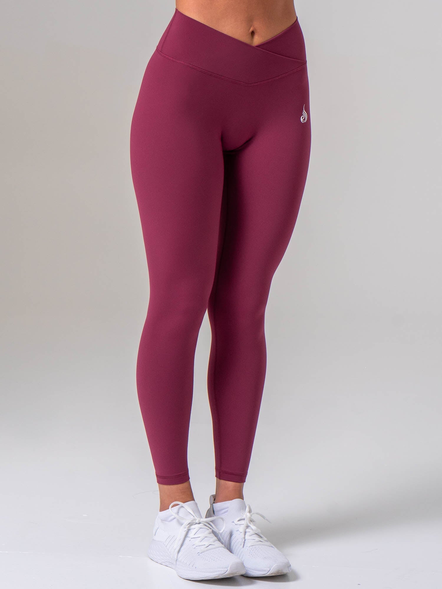 NKD Cross Over Invisible Scrunch Leggings - Cola