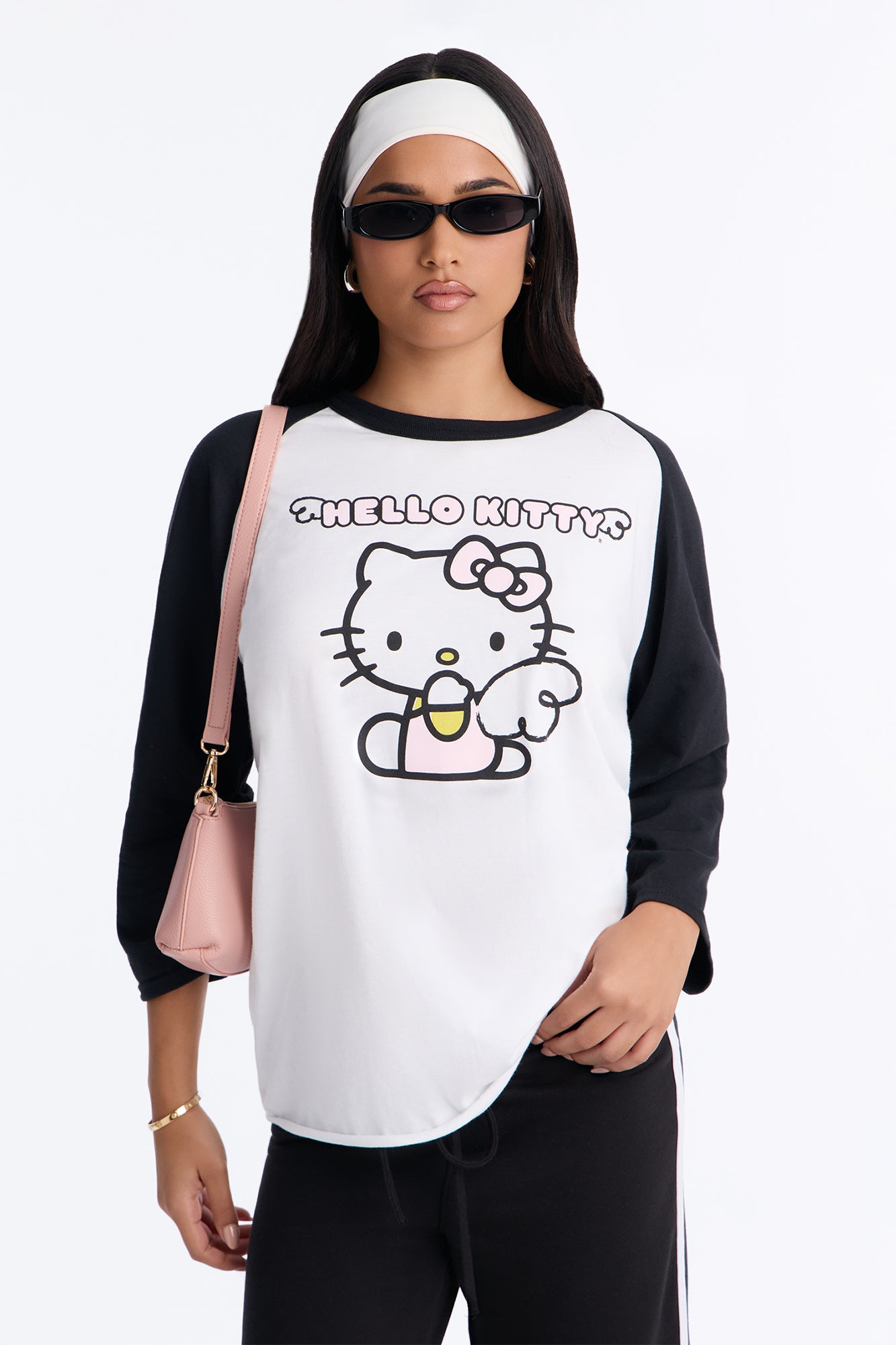 Hello Kitty Angel Wings Raglan Tee - White/combo