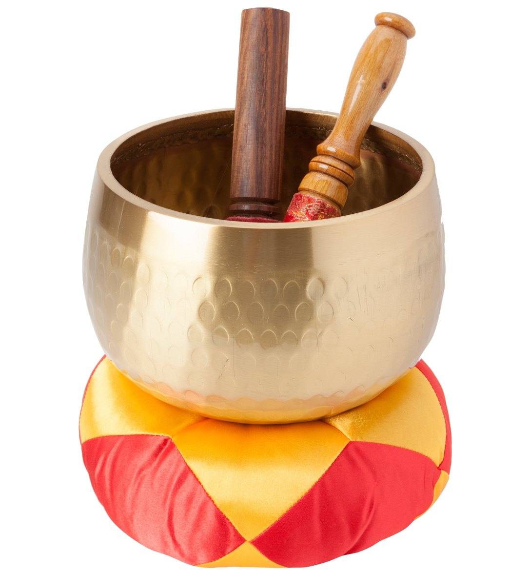 Sacred Space Perfect Pitch Gold Med G# Japanese Style Singing Bowl 8" #J8Gsm10