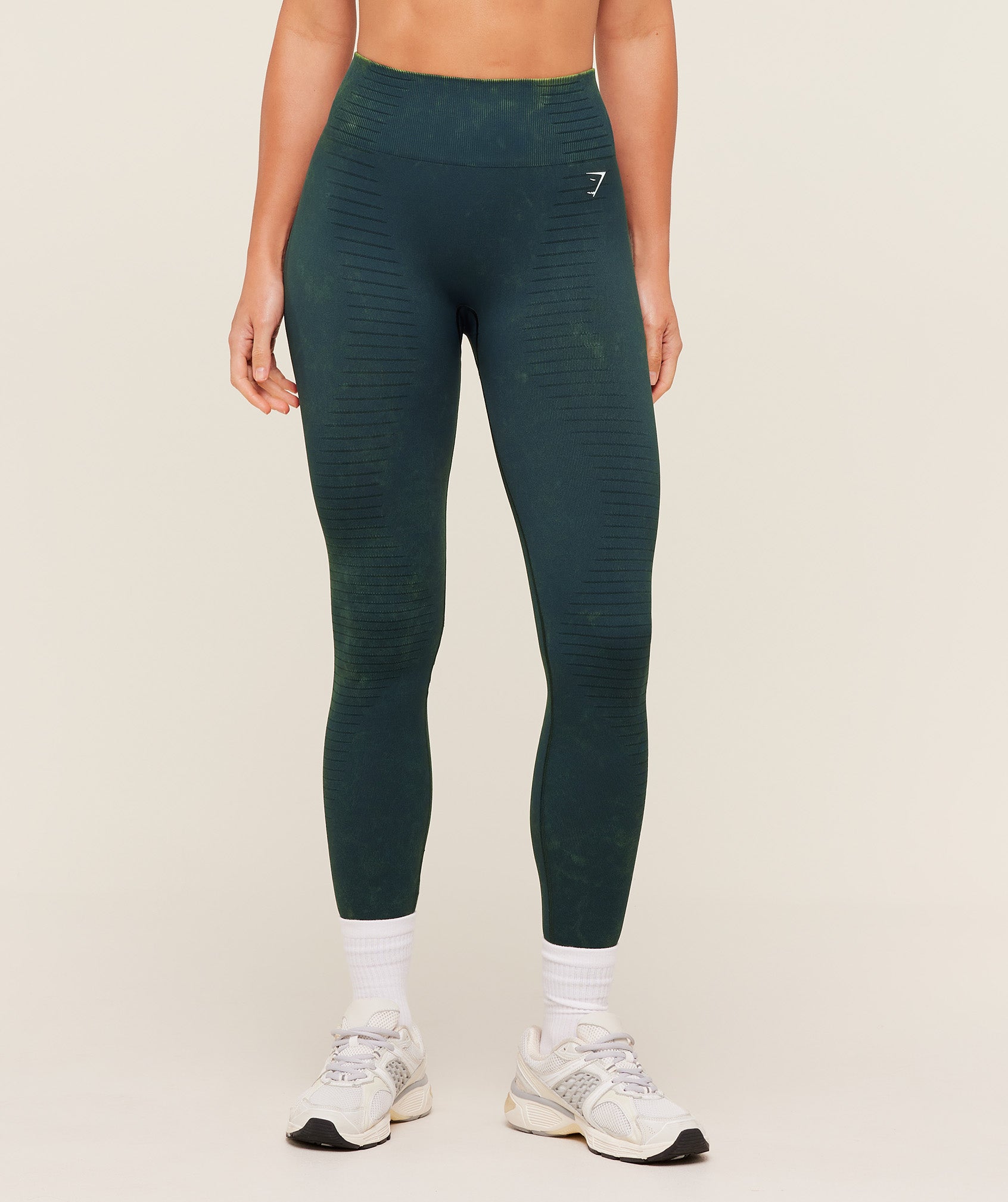 Gymshark Steel Seamless Leggings - Deep Petrol Blue/Wash