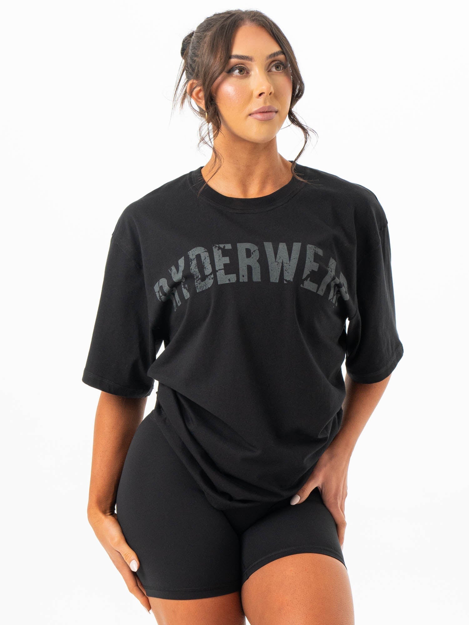 Force Oversized T-Shirt - Black